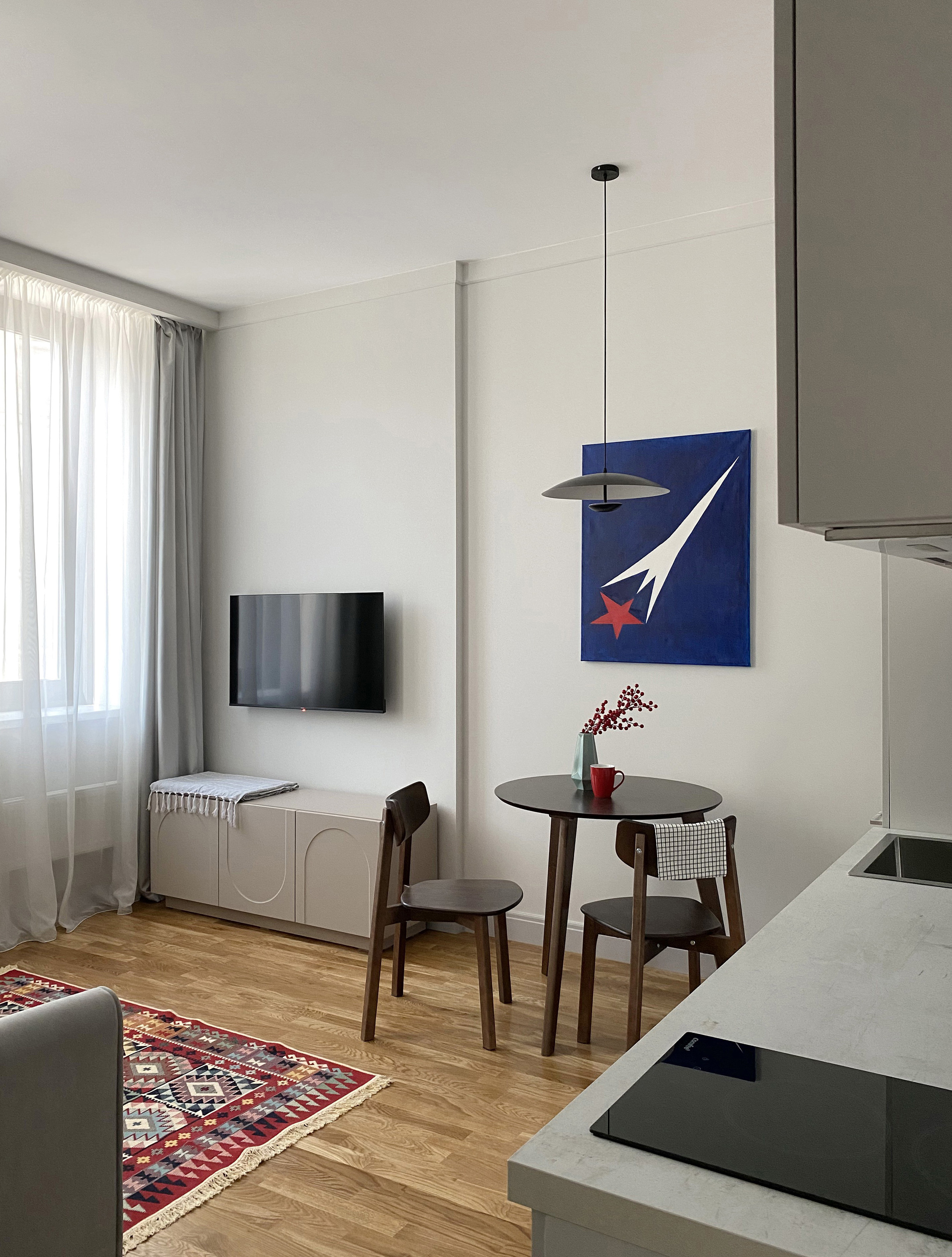 Студия "Космос" с одной спальней в ЖК "Хедлайнер"