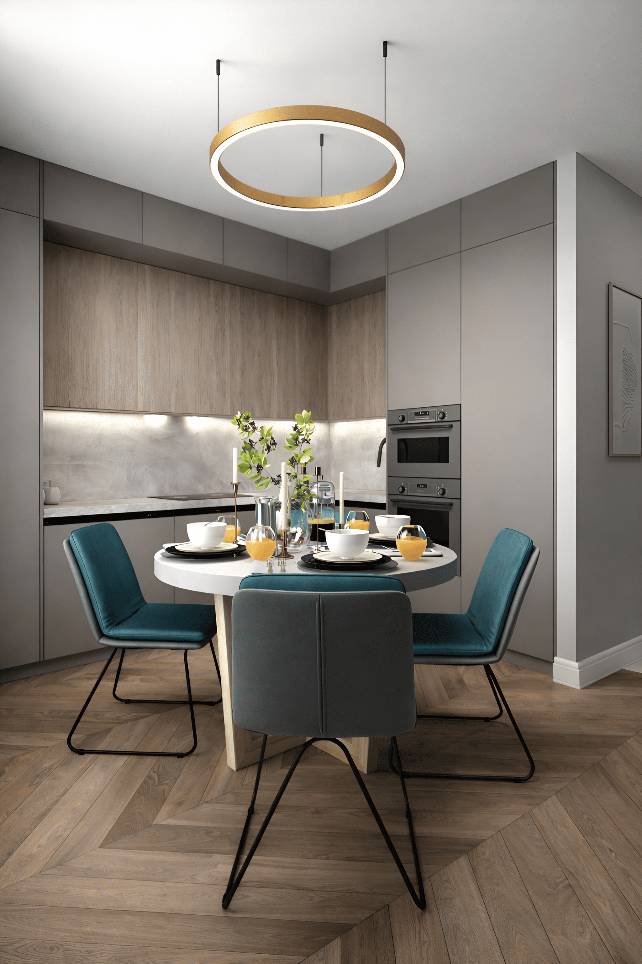 Однокомнатная квартира 40 кв.м.