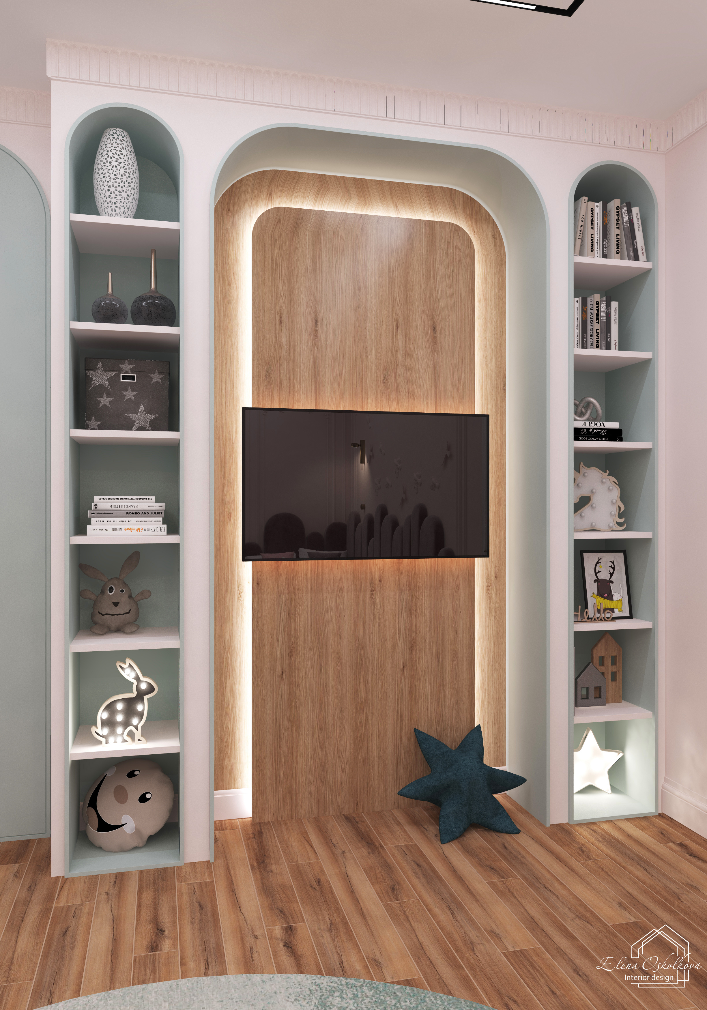 🎀 Детская комната для девочки в нежных тонах 🎀