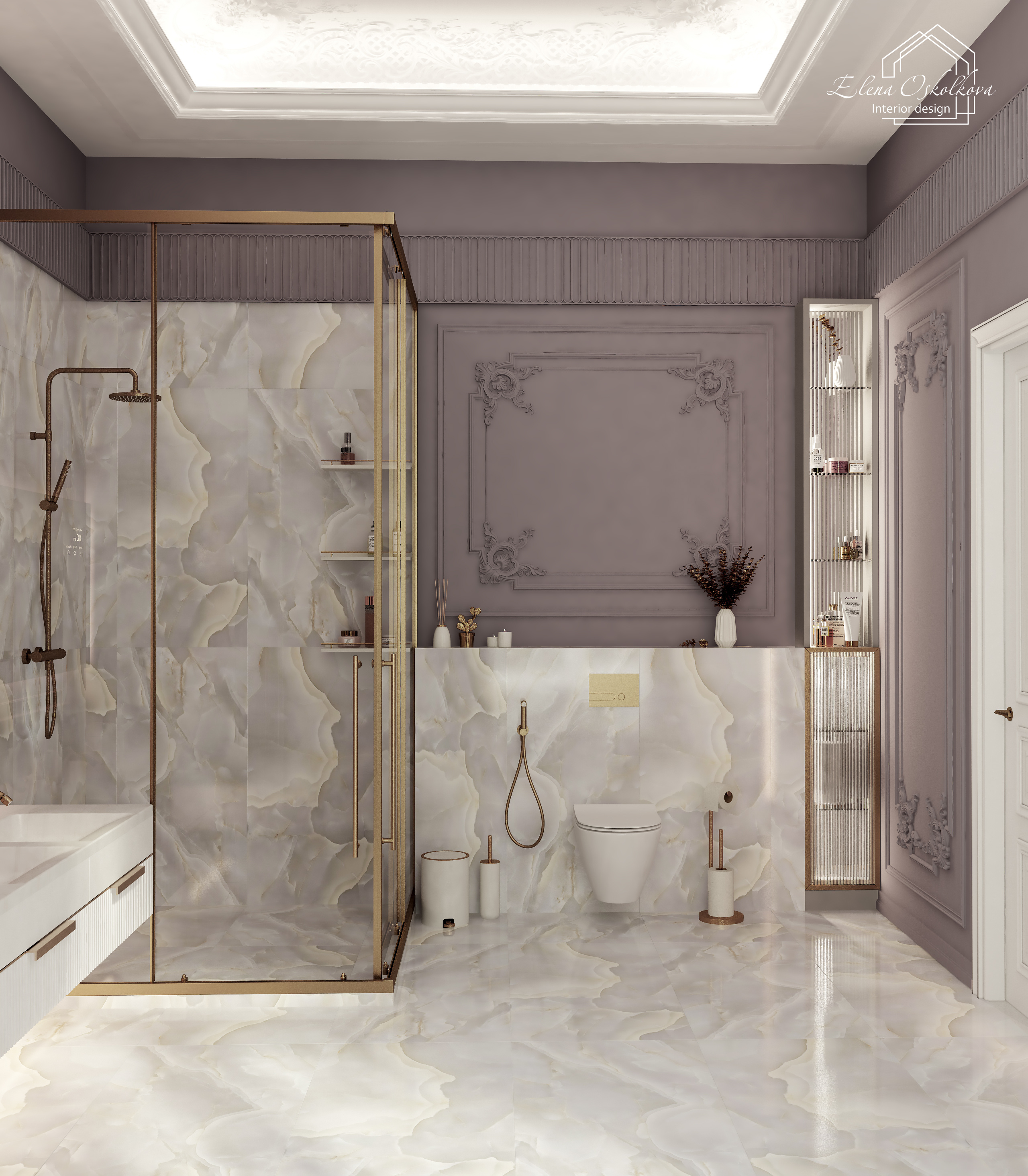 Душевая комната площадью 15,8 кв.м.