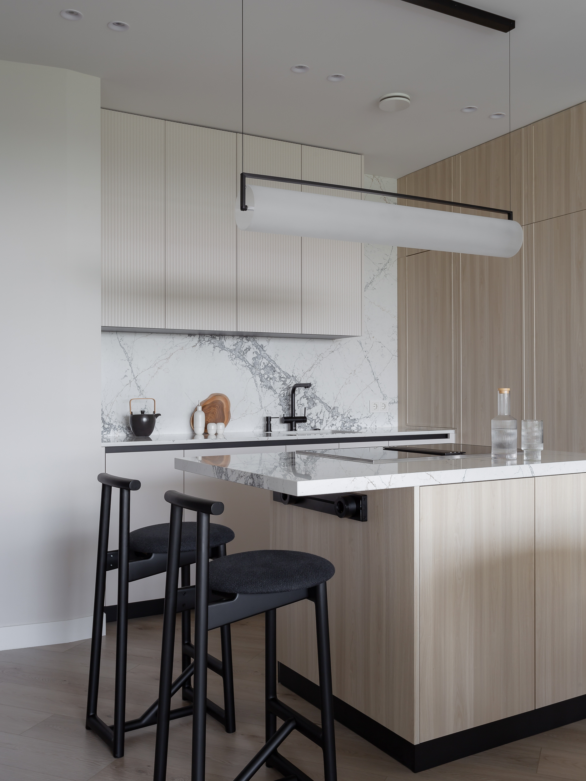 ЖК Клевер парк для Андрея и Натальи - реализованный интерьер