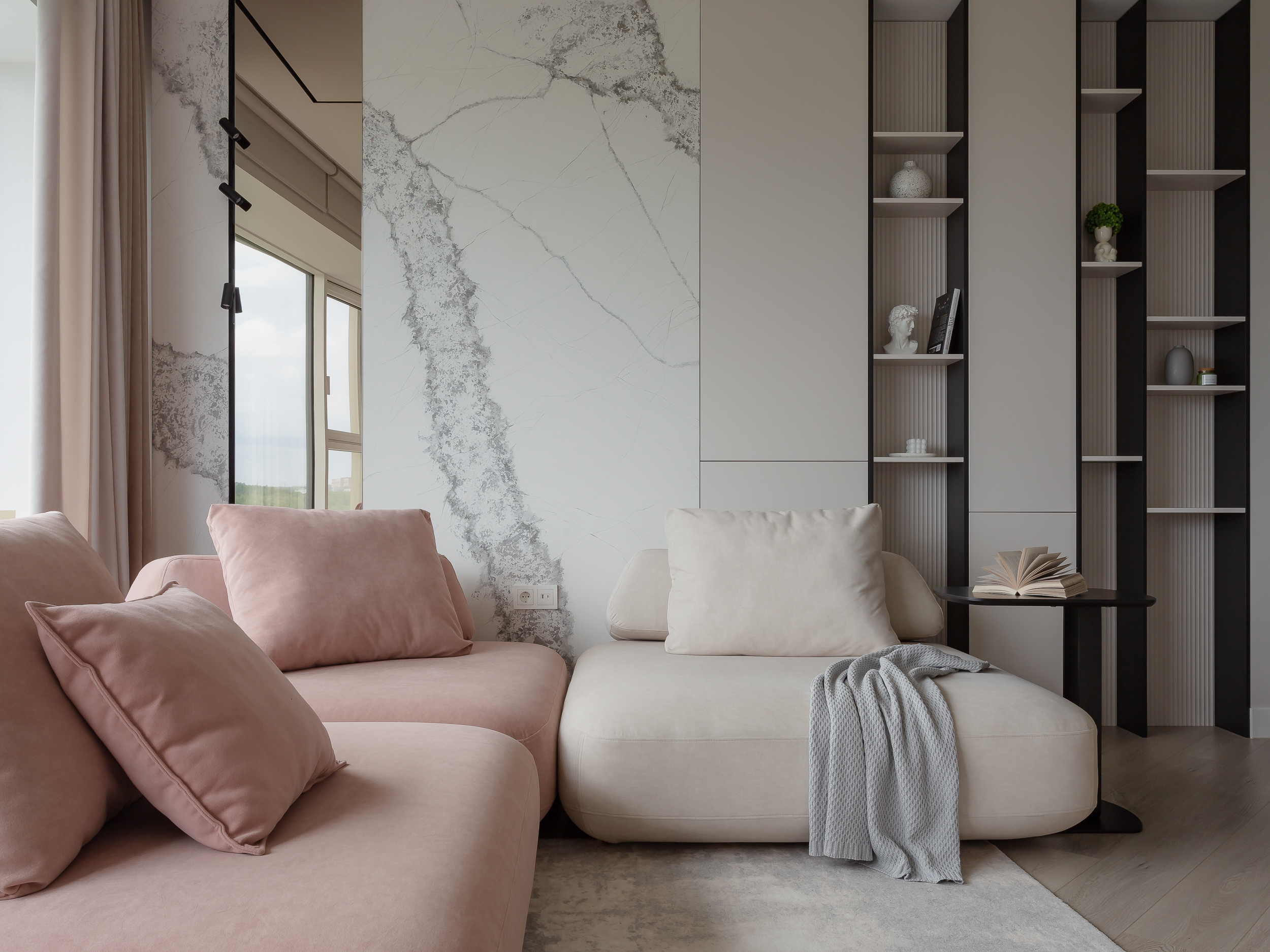 ЖК Клевер парк для Андрея и Натальи - реализованный интерьер