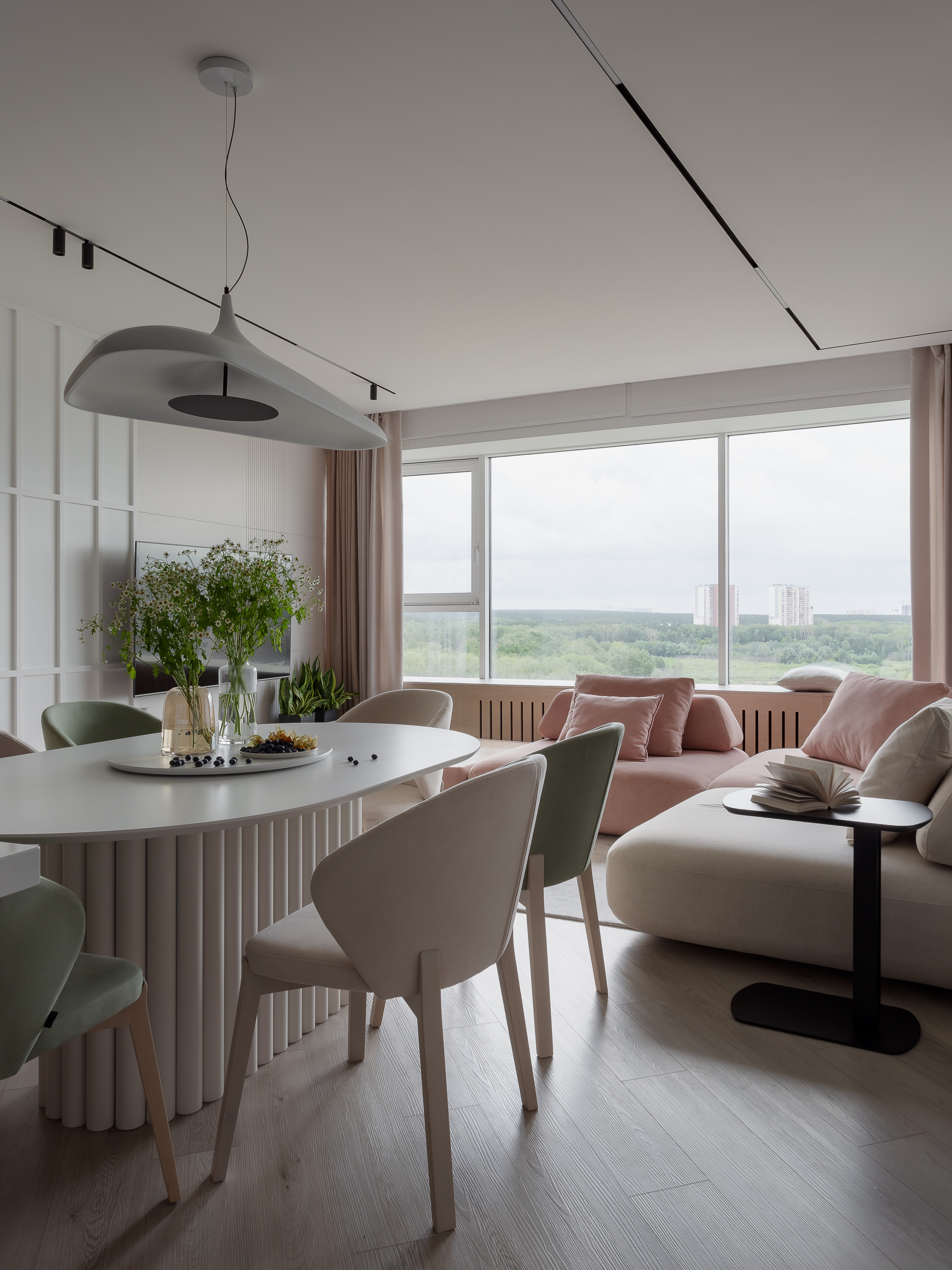 ЖК Клевер парк для Андрея и Натальи - реализованный интерьер