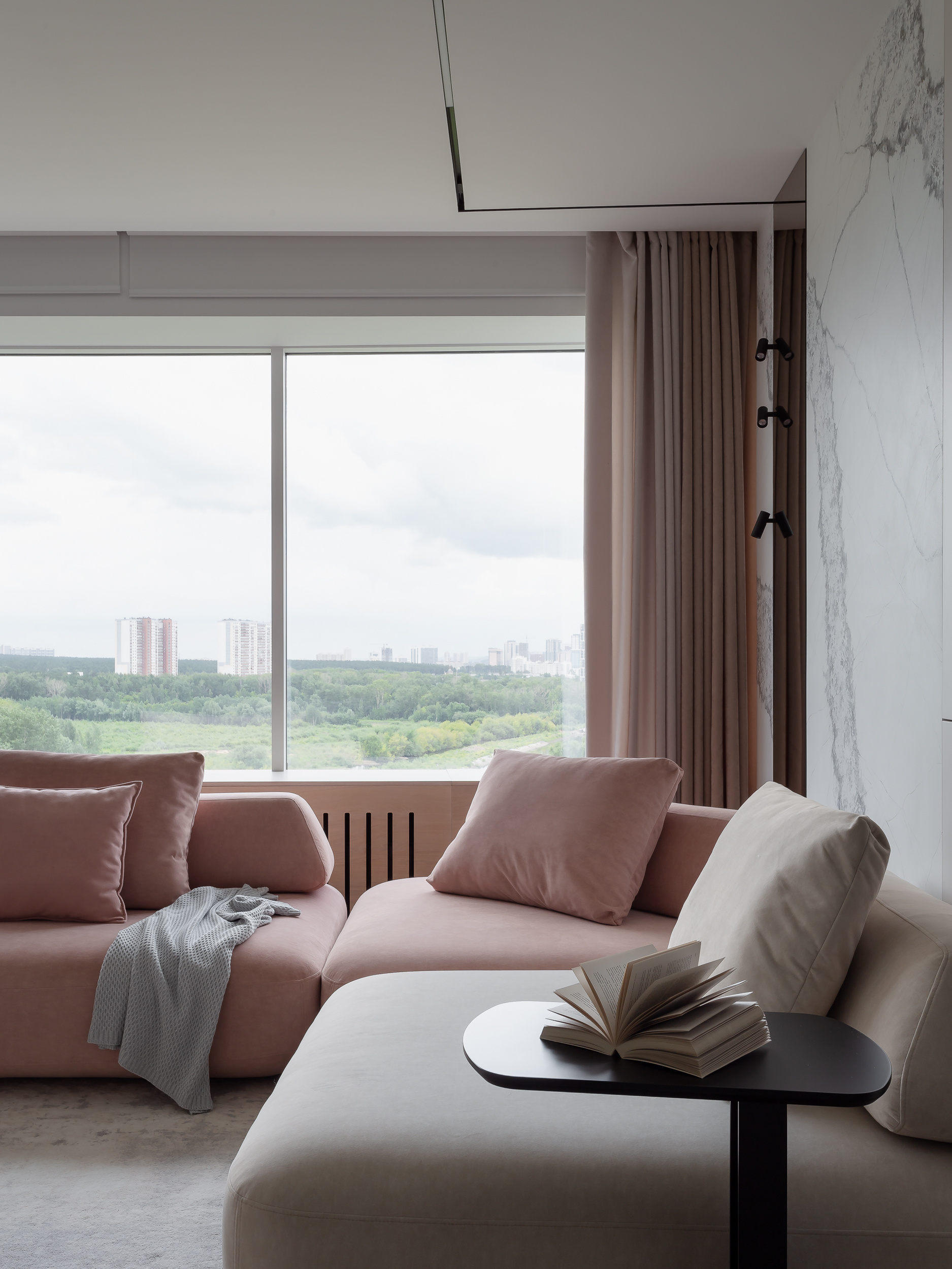 ЖК Клевер парк для Андрея и Натальи - реализованный интерьер