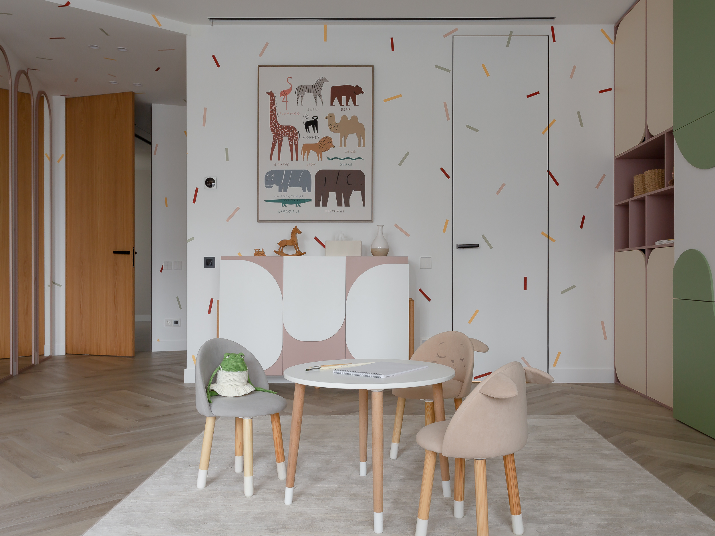 ЖК Клевер парк для Андрея и Натальи - реализованный интерьер