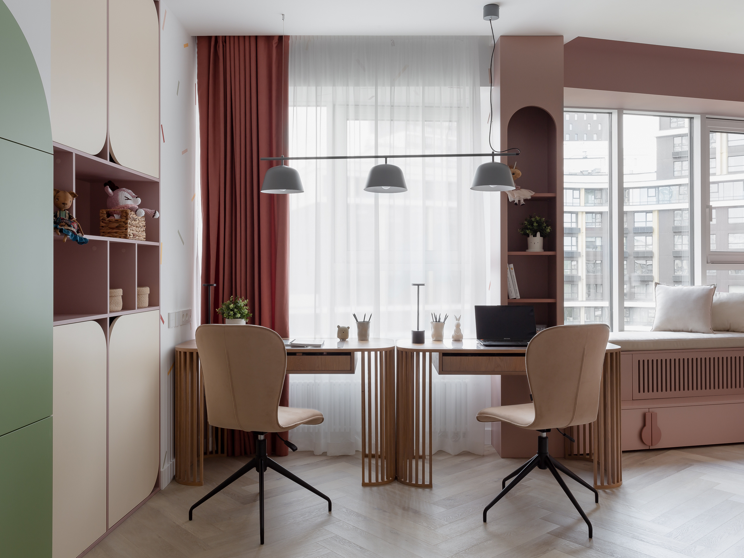 ЖК Клевер парк для Андрея и Натальи - реализованный интерьер