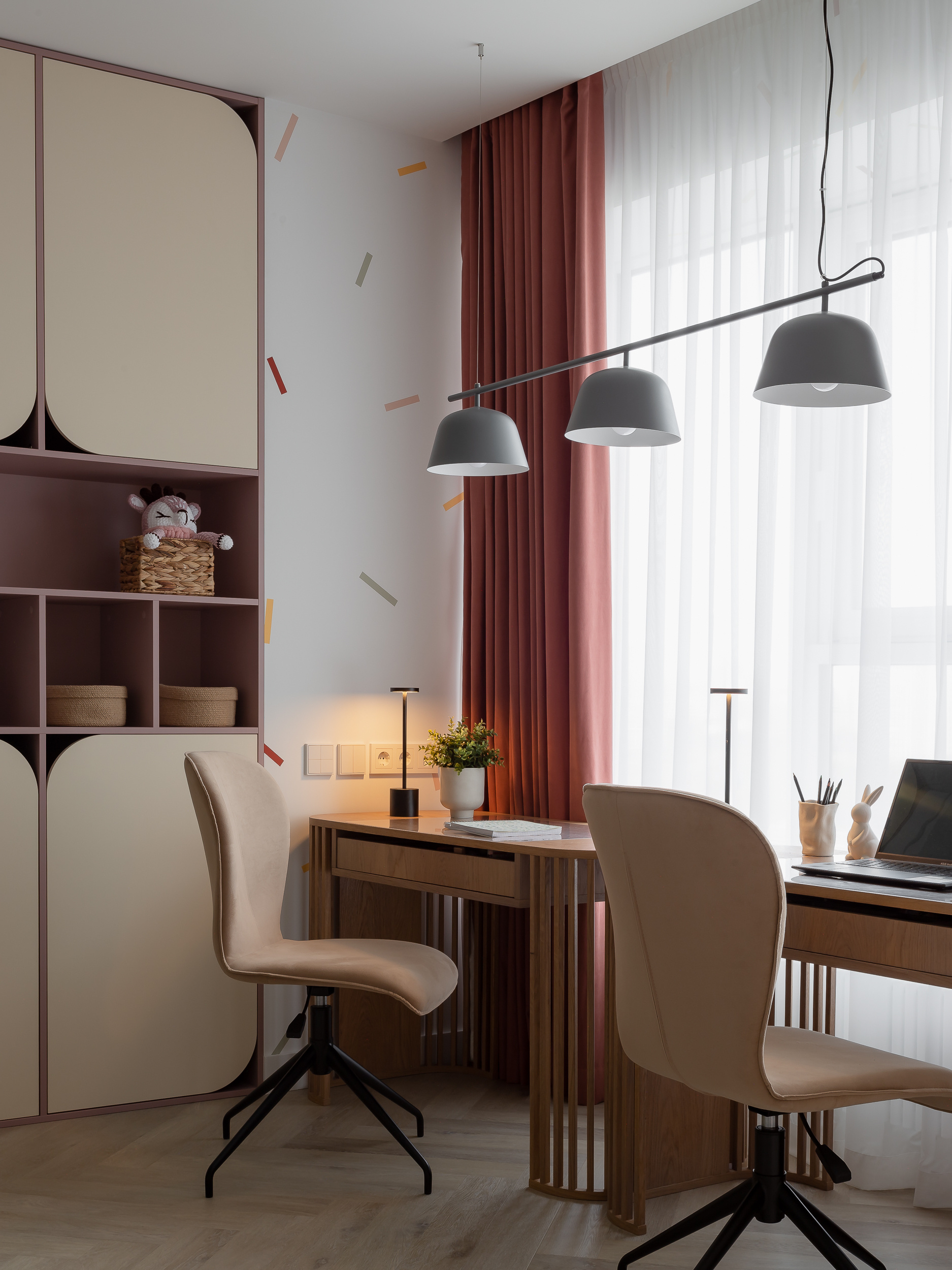 ЖК Клевер парк для Андрея и Натальи - реализованный интерьер