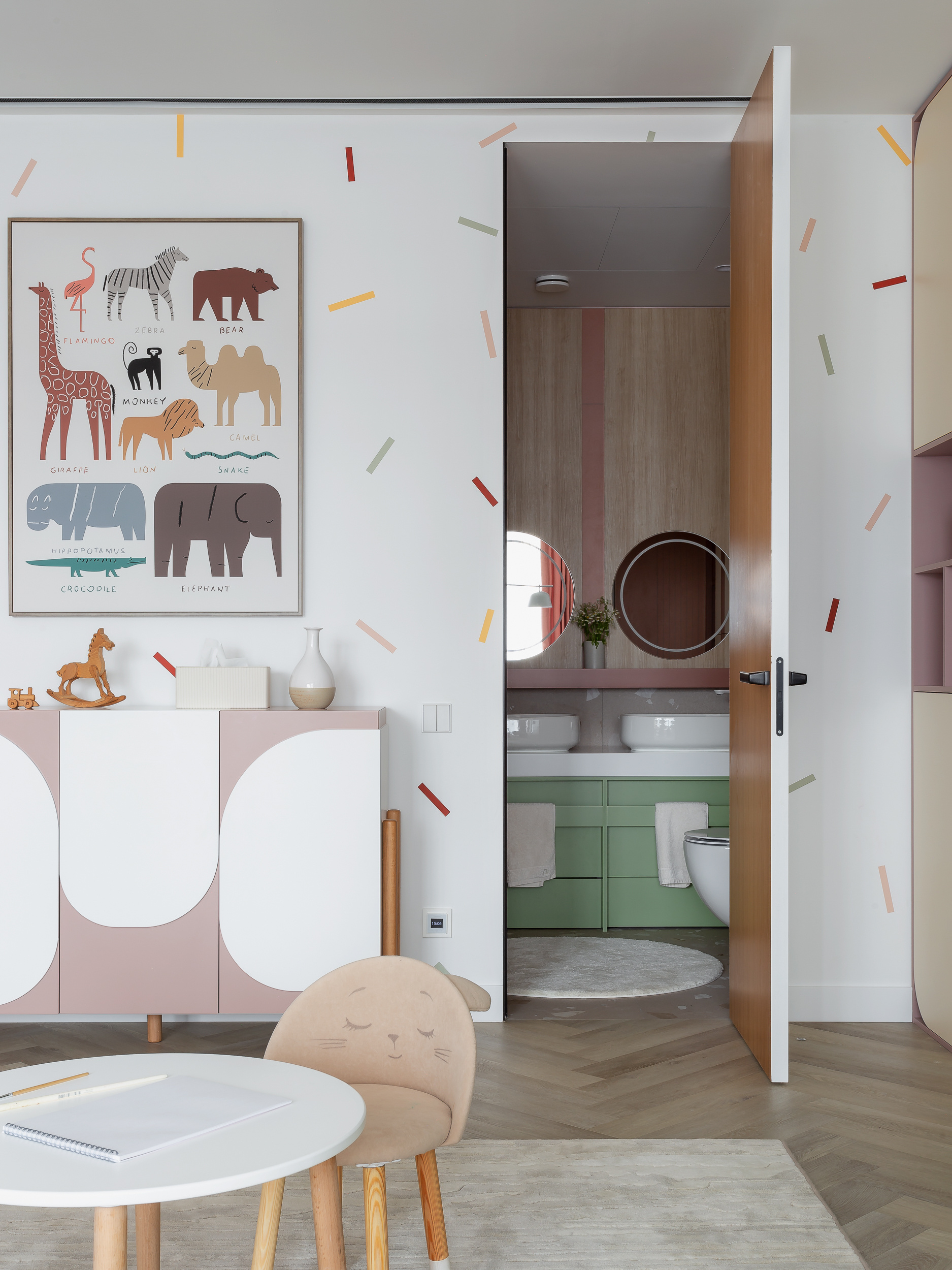 ЖК Клевер парк для Андрея и Натальи - реализованный интерьер