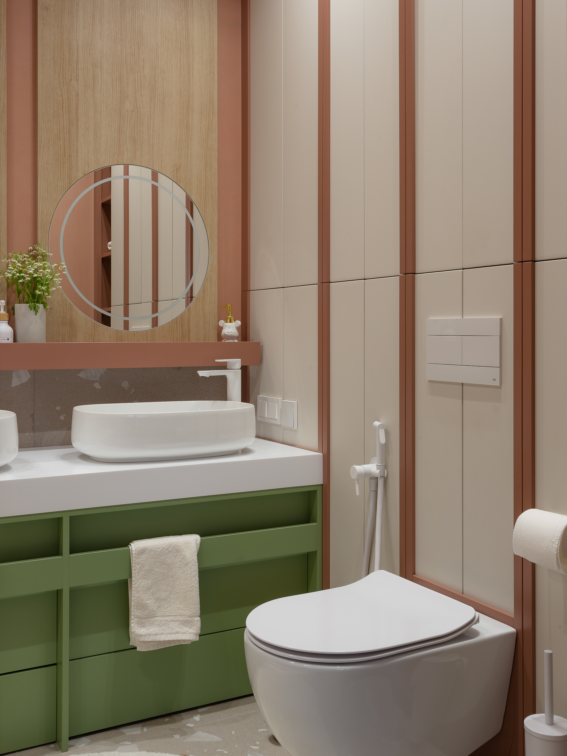 ЖК Клевер парк для Андрея и Натальи - реализованный интерьер