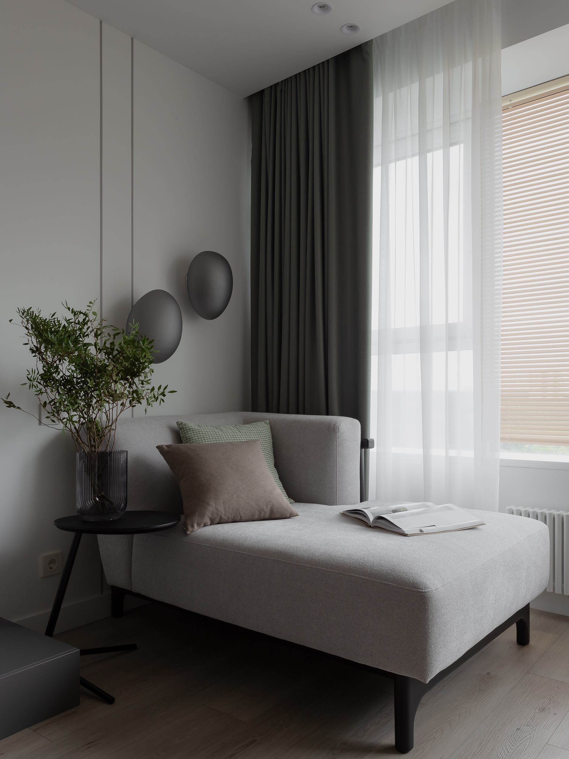 ЖК Клевер парк для Андрея и Натальи - реализованный интерьер