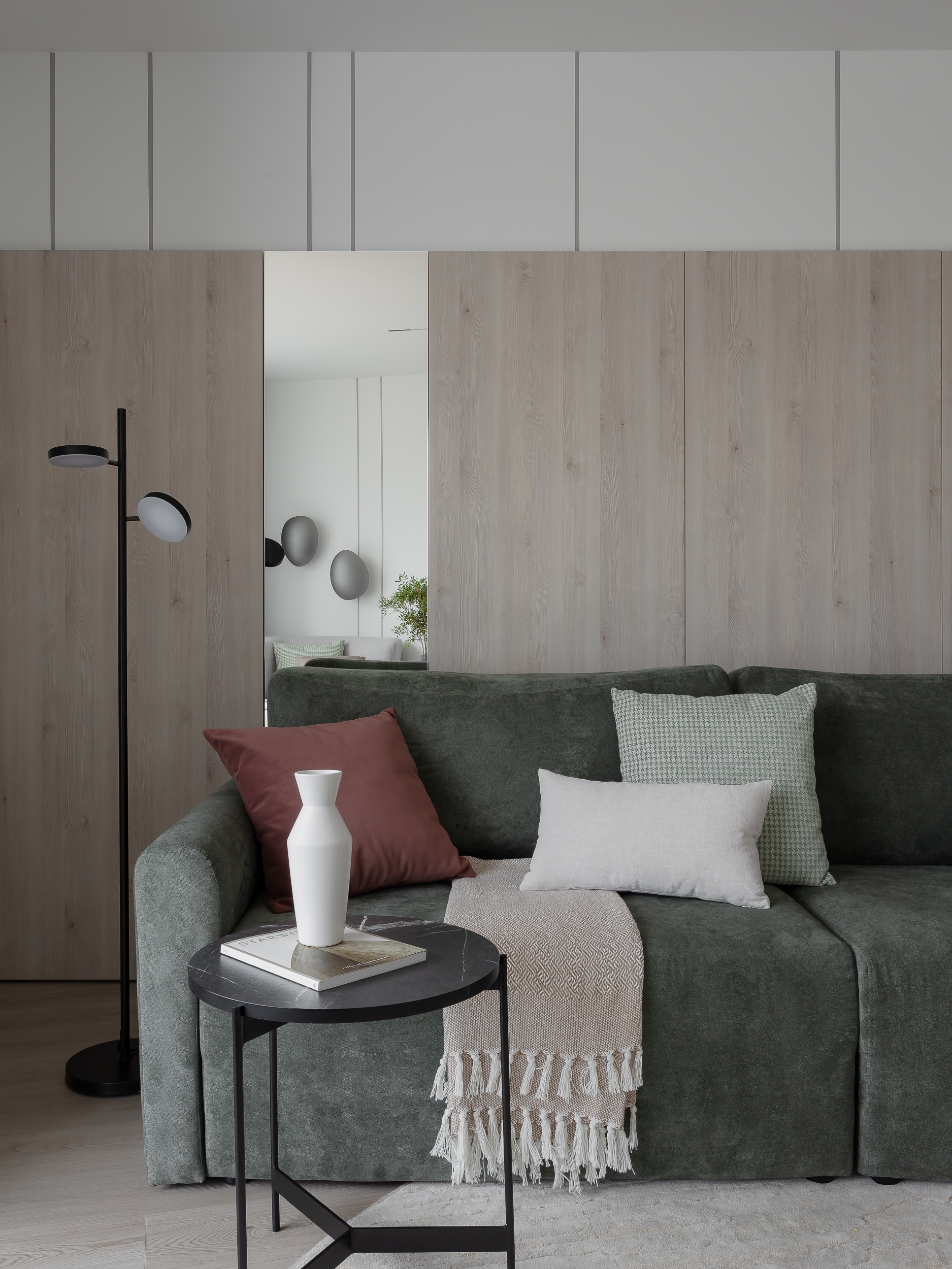 ЖК Клевер парк для Андрея и Натальи - реализованный интерьер