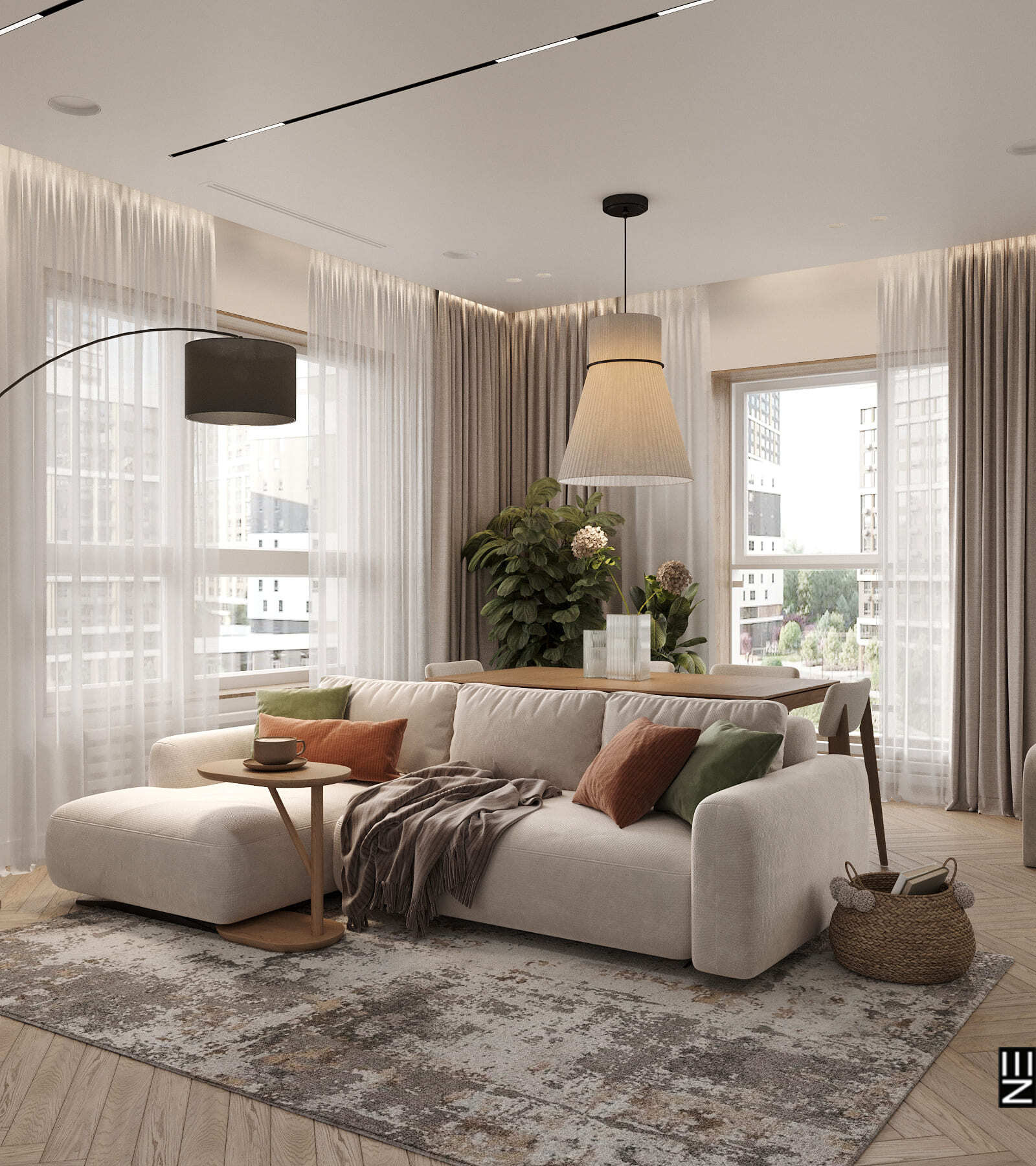 ЖК Клевер парк — квартира в скандинавском стиле