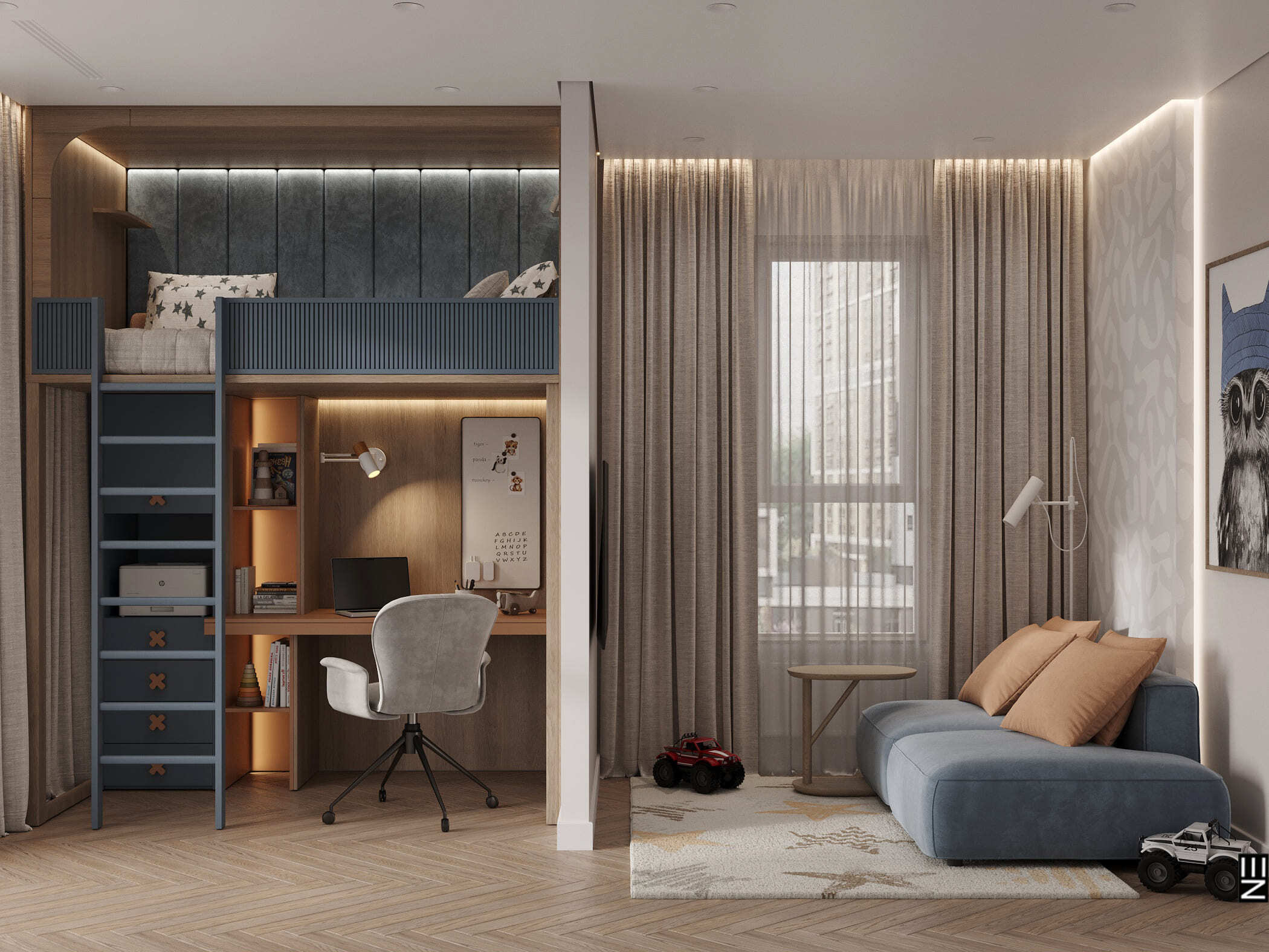 ЖК Клевер парк — квартира в скандинавском стиле