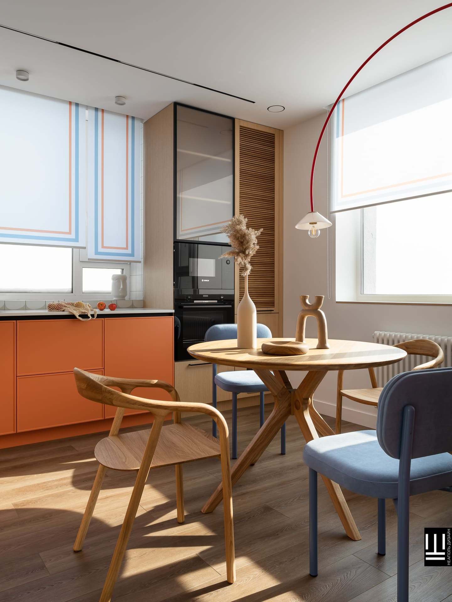 Двухуровневая квартира с характером | современный дизайн интерьера