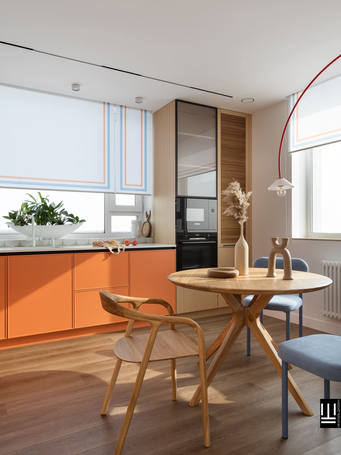 Двухуровневая квартира с характером | современный дизайн интерьера