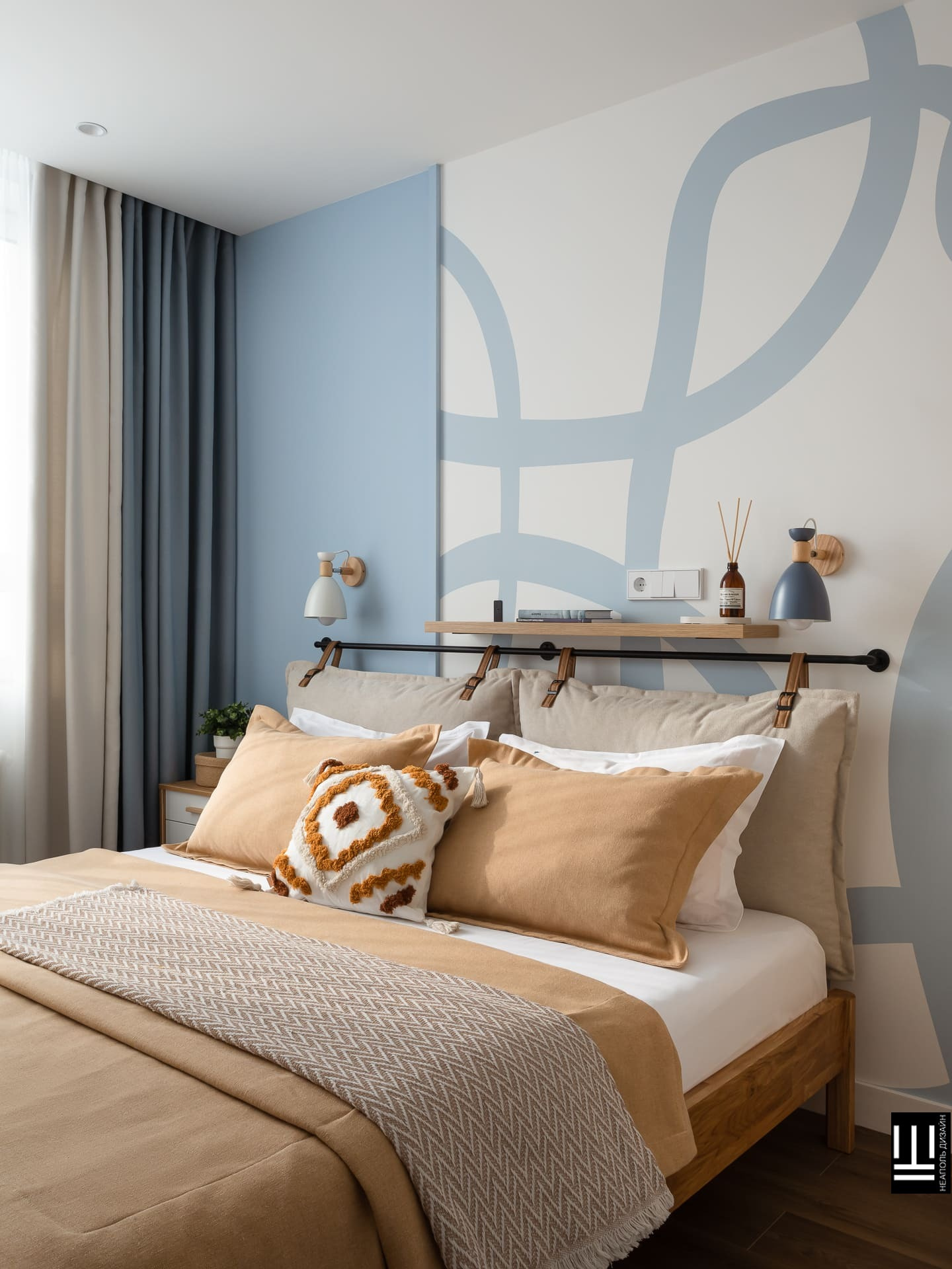 Двухуровневая квартира с характером | современный дизайн интерьера