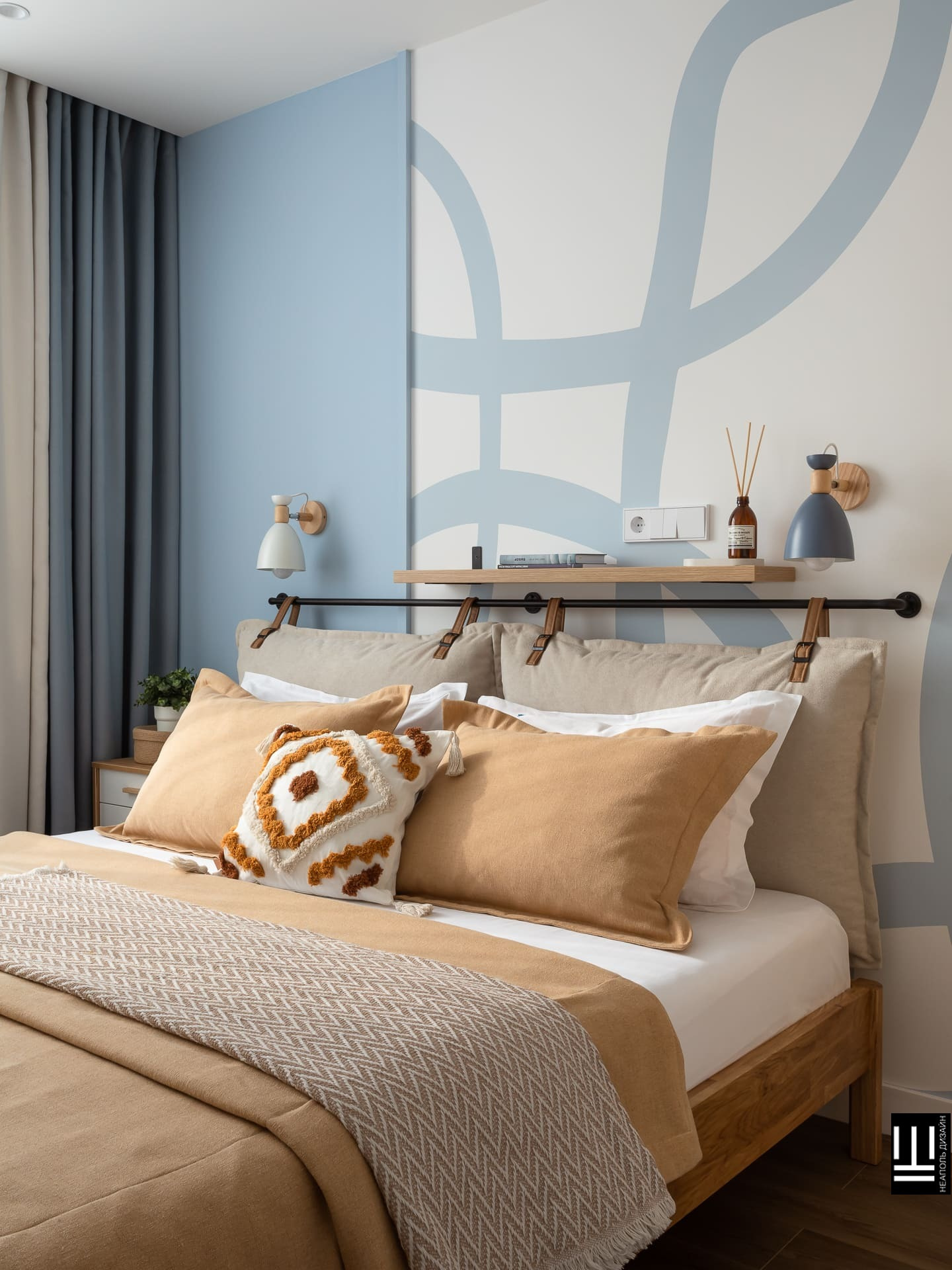 Двухуровневая квартира с характером | современный дизайн интерьера