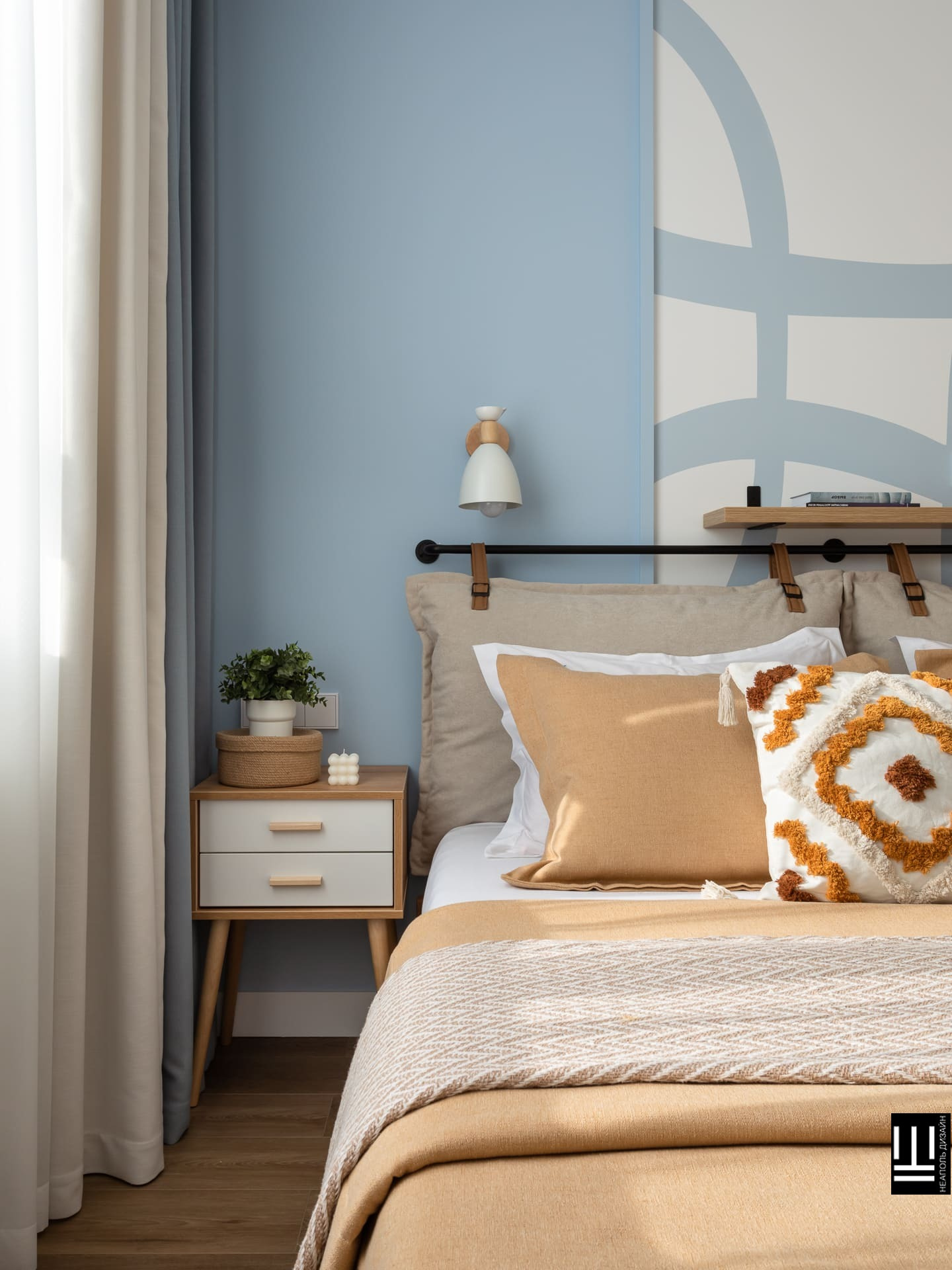 Двухуровневая квартира с характером | современный дизайн интерьера