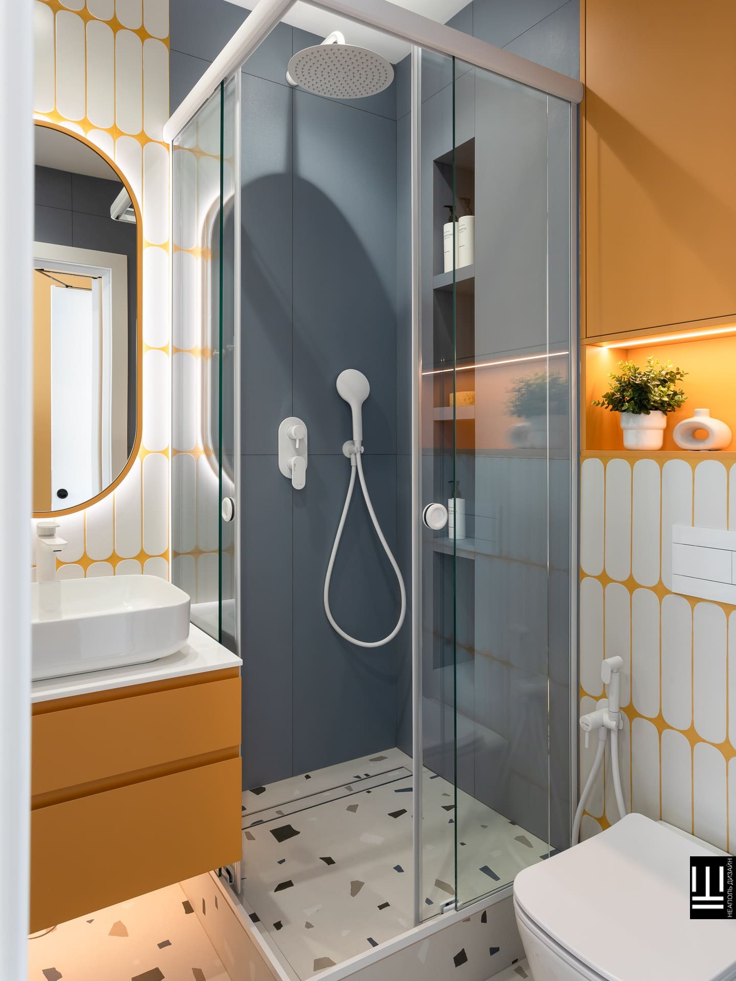 Двухуровневая квартира с характером | современный дизайн интерьера