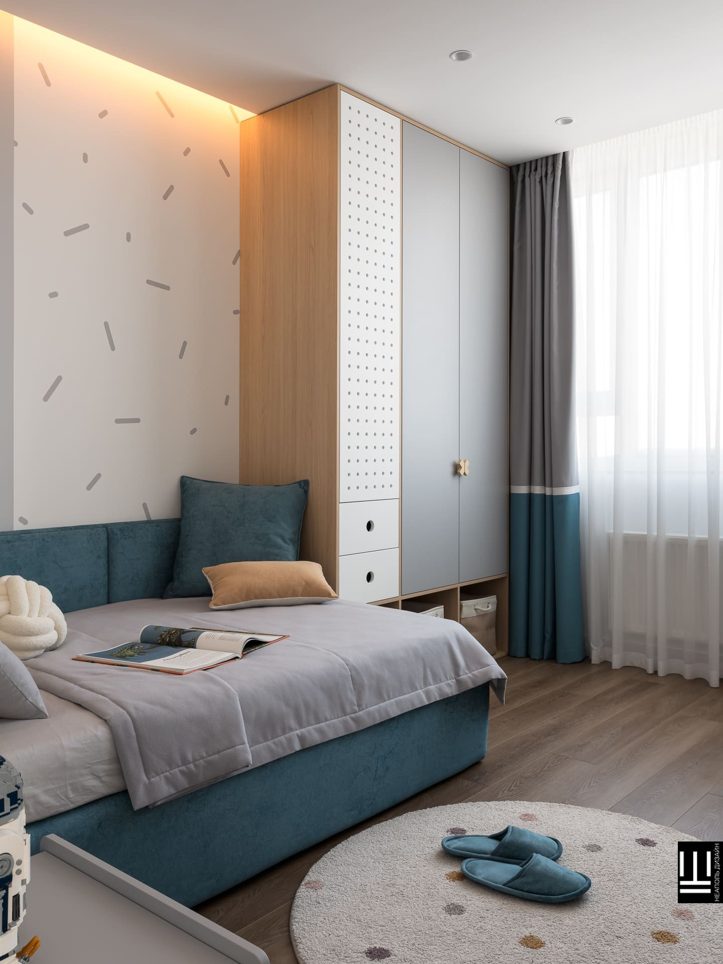 Двухуровневая квартира с характером | современный дизайн интерьера