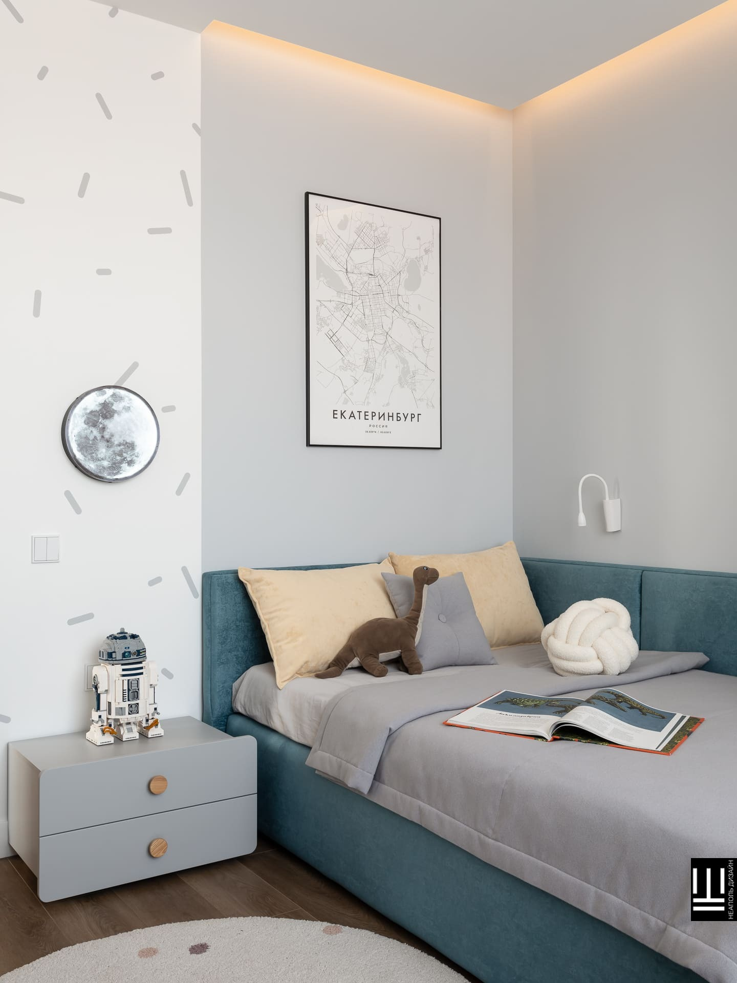 Двухуровневая квартира с характером | современный дизайн интерьера