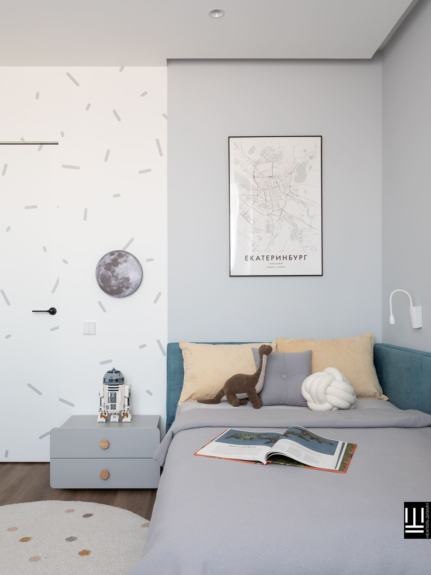 Двухуровневая квартира с характером | современный дизайн интерьера