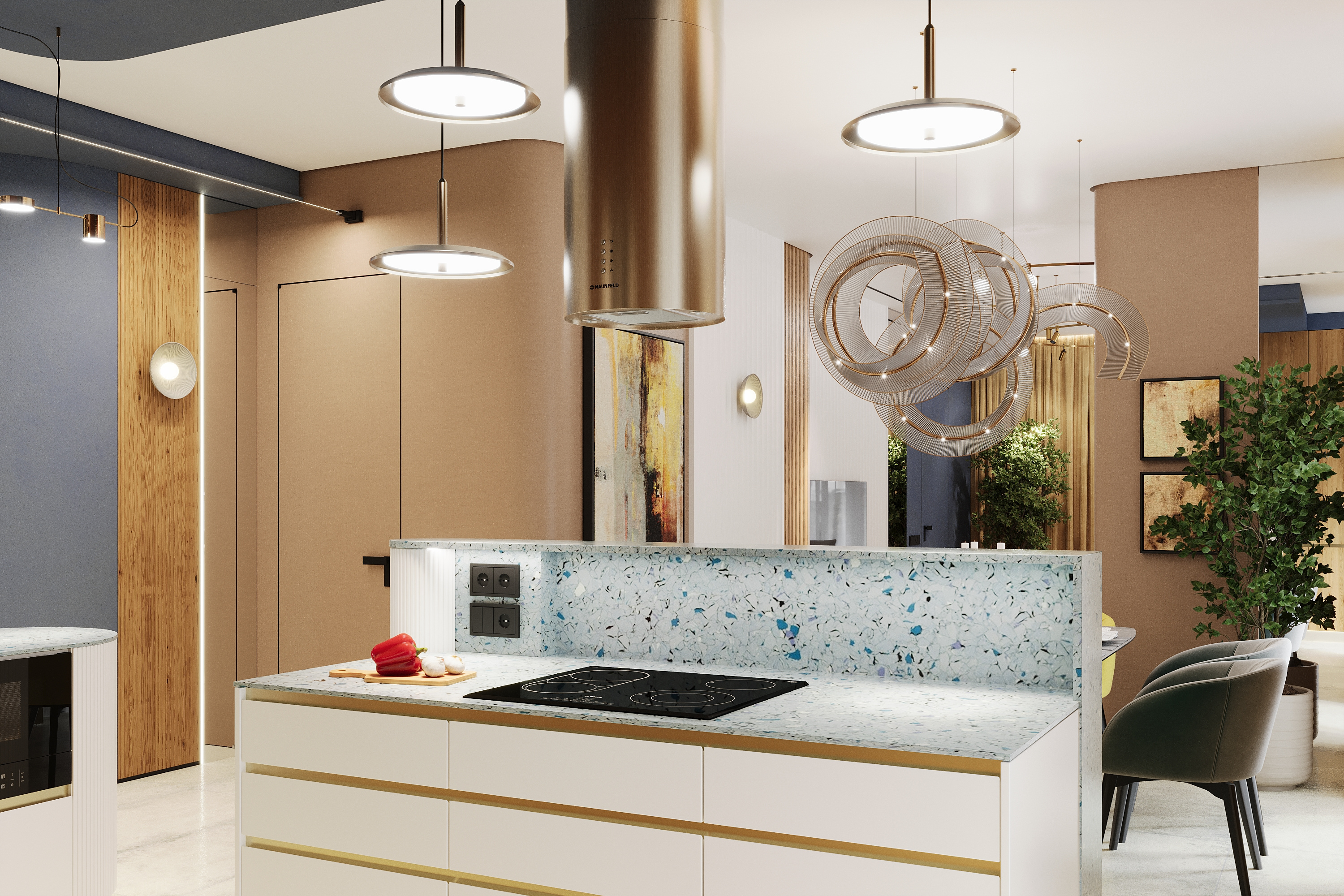 Обложка проекта: Квартира в ЖК FORIVER