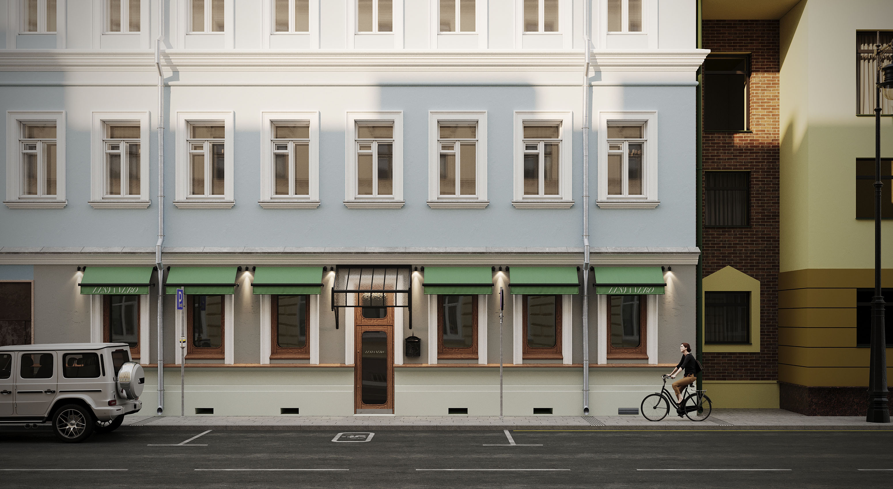 Обложка проекта: Визуализация дизайна фасада для ILD STUDIO