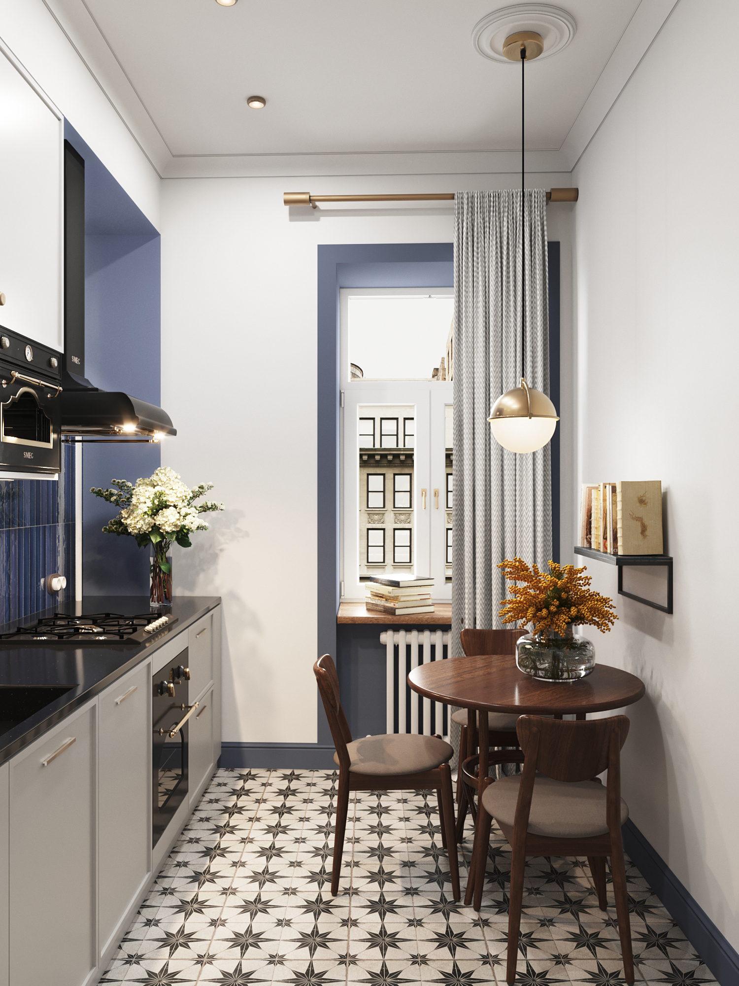 Проект в доме ХIХ века на Невском проспекте.