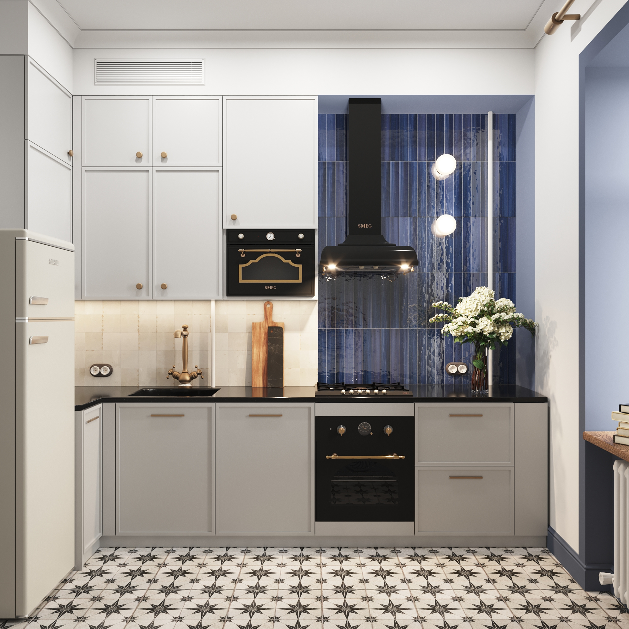 Проект в доме ХIХ века на Невском проспекте.