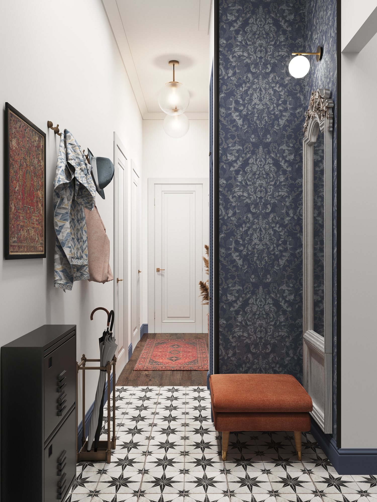 Проект в доме ХIХ века на Невском проспекте.