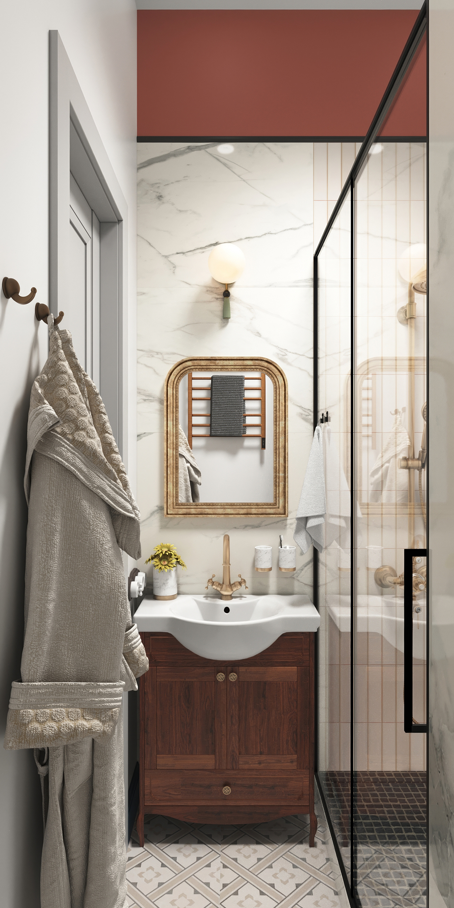 Проект в доме ХIХ века на Невском проспекте.