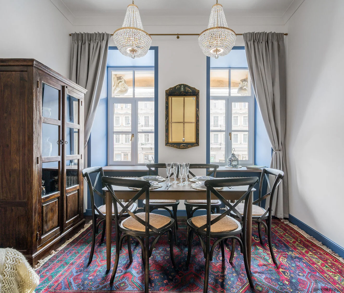 Реализация проекта квартиры на Невском проспекте.