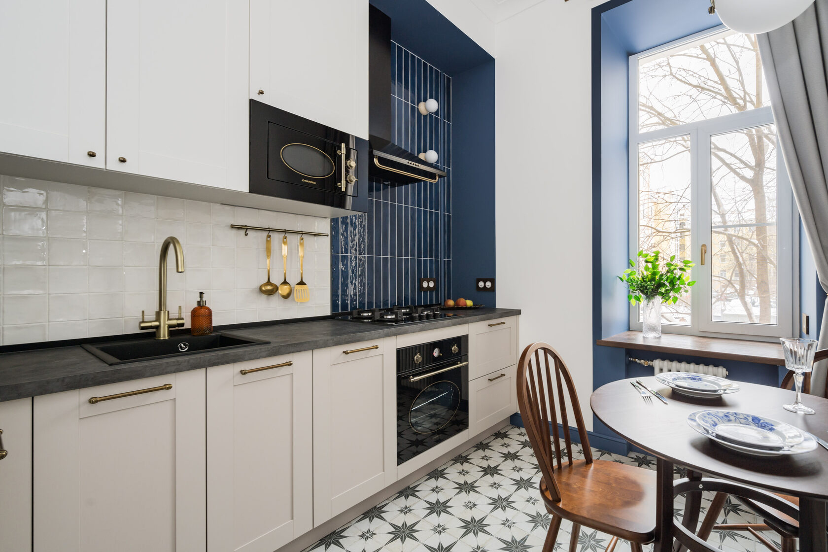 Реализация проекта квартиры на Невском проспекте.