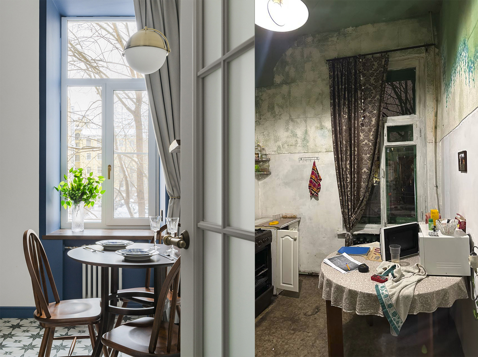 Антикварная квартира на Невском проспекте. Готовый ремонт.