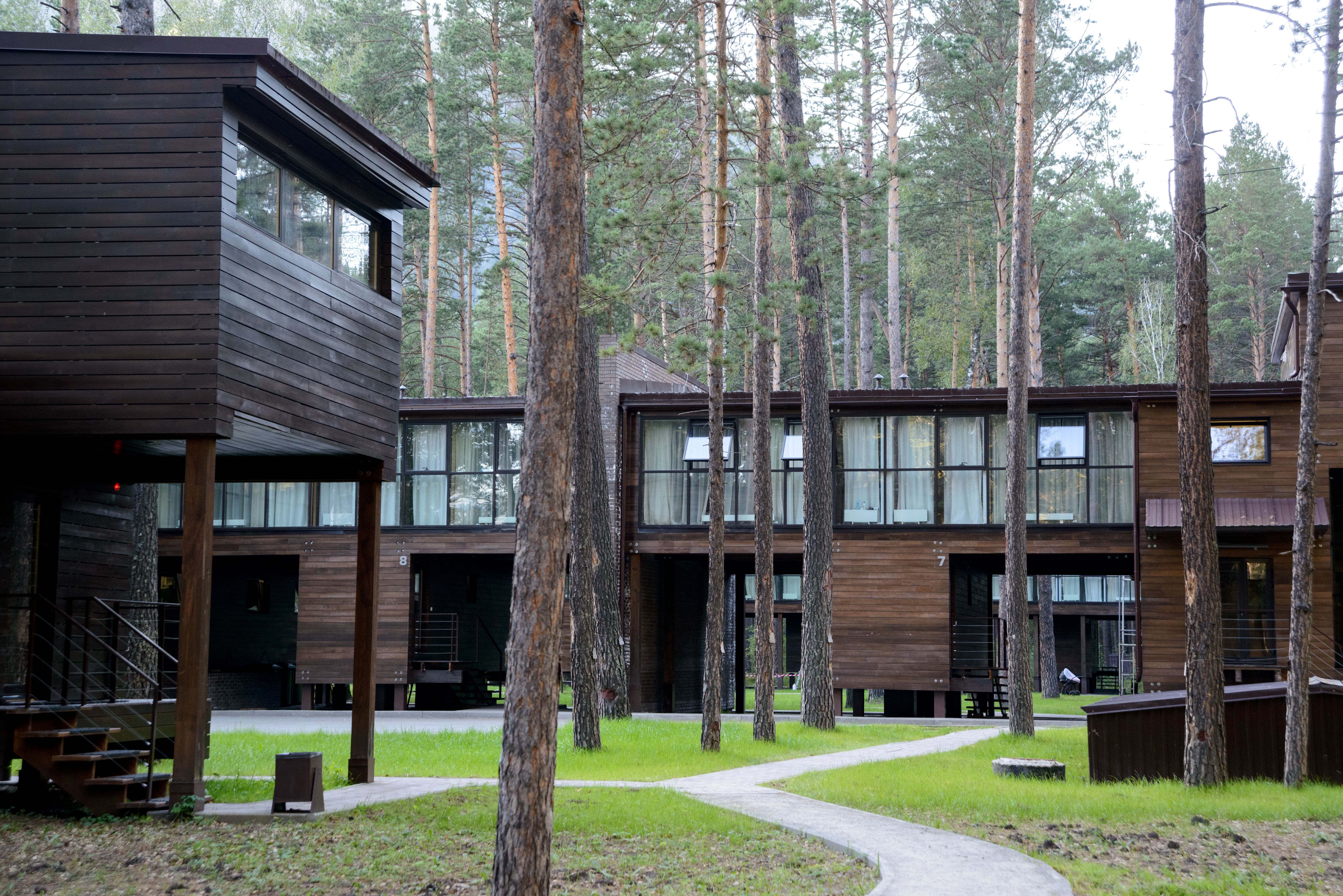 Гостиничный комплекс эко-отеля Алтика