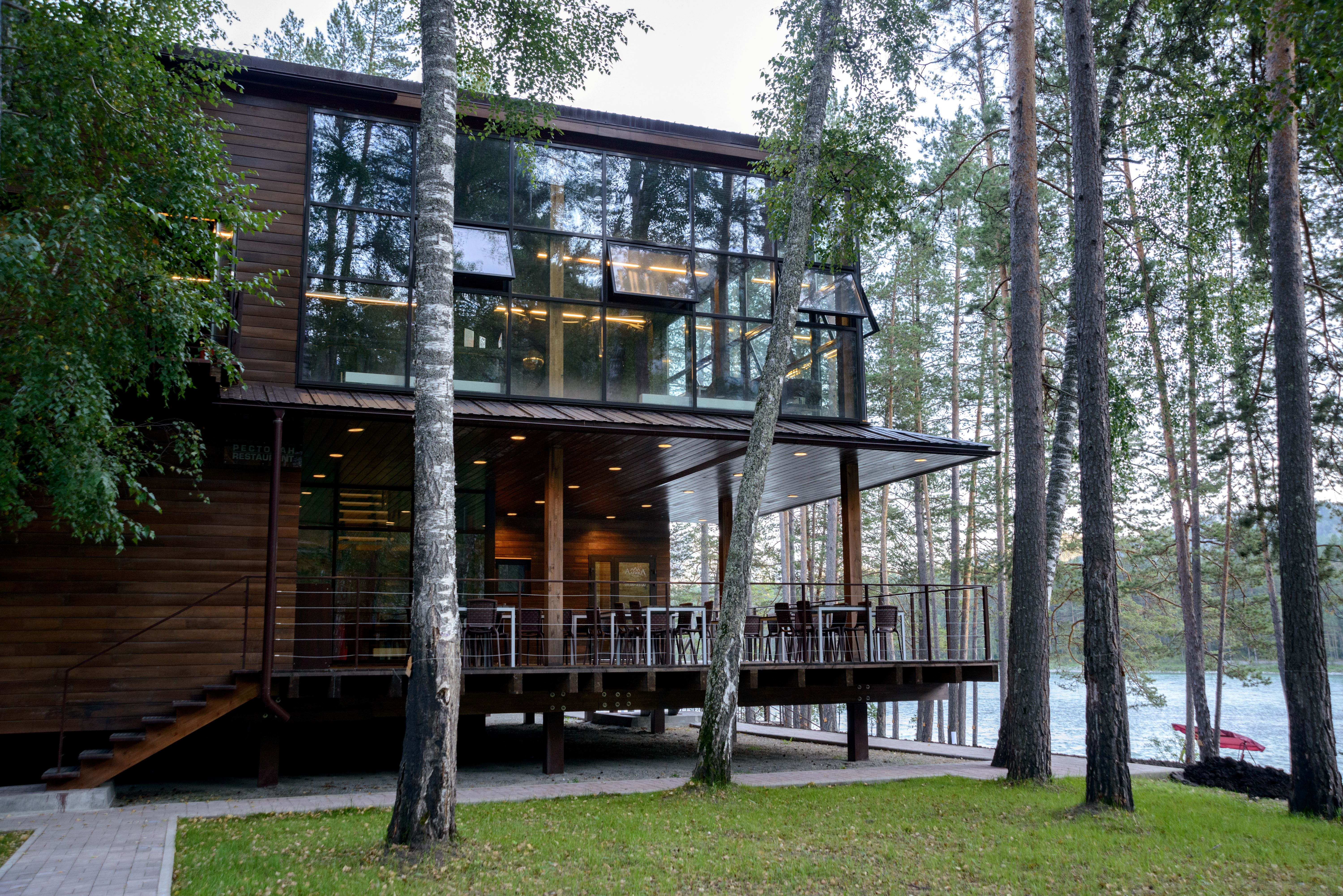 Гостиничный комплекс эко-отеля Алтика