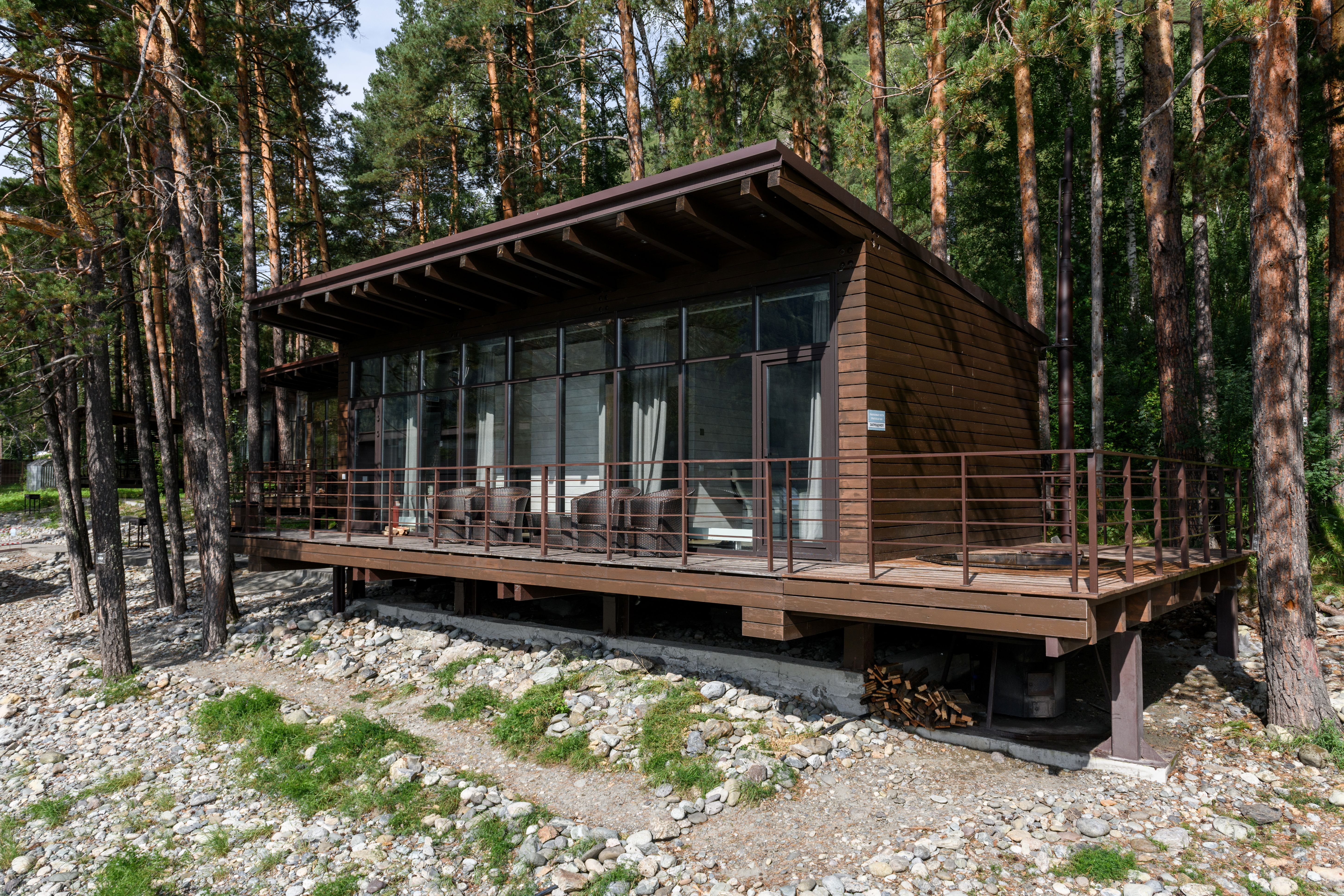 Гостиничный комплекс эко-отеля Алтика