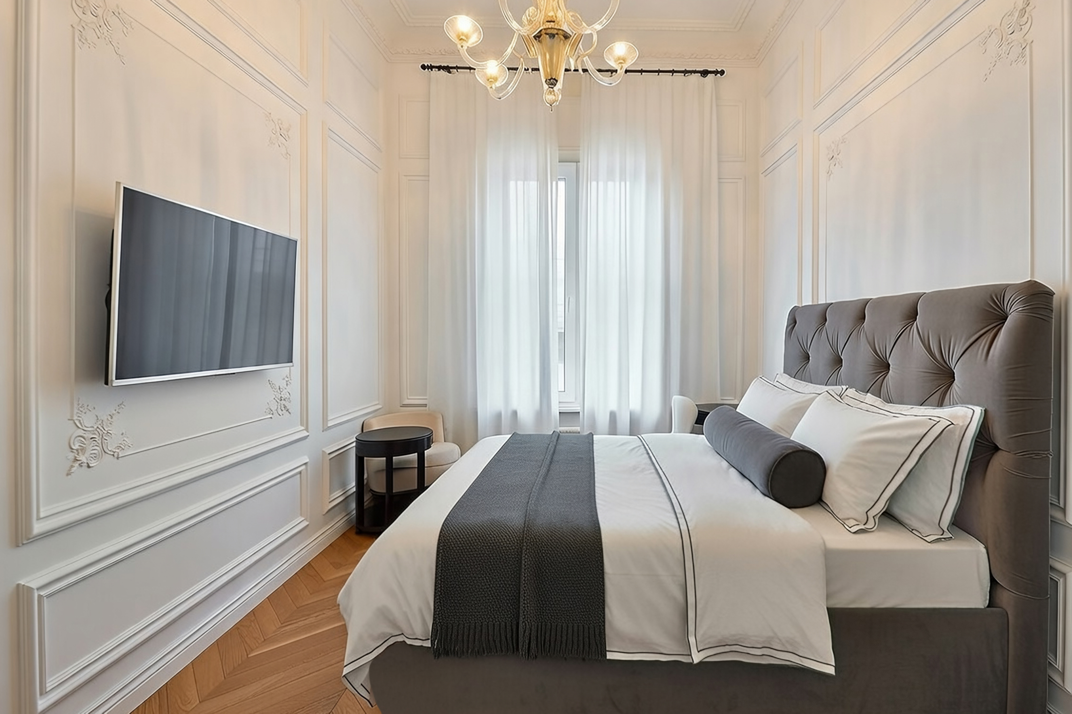 Квартира в центре Санкт-Петербурга. Фотографии реализованного проекта.