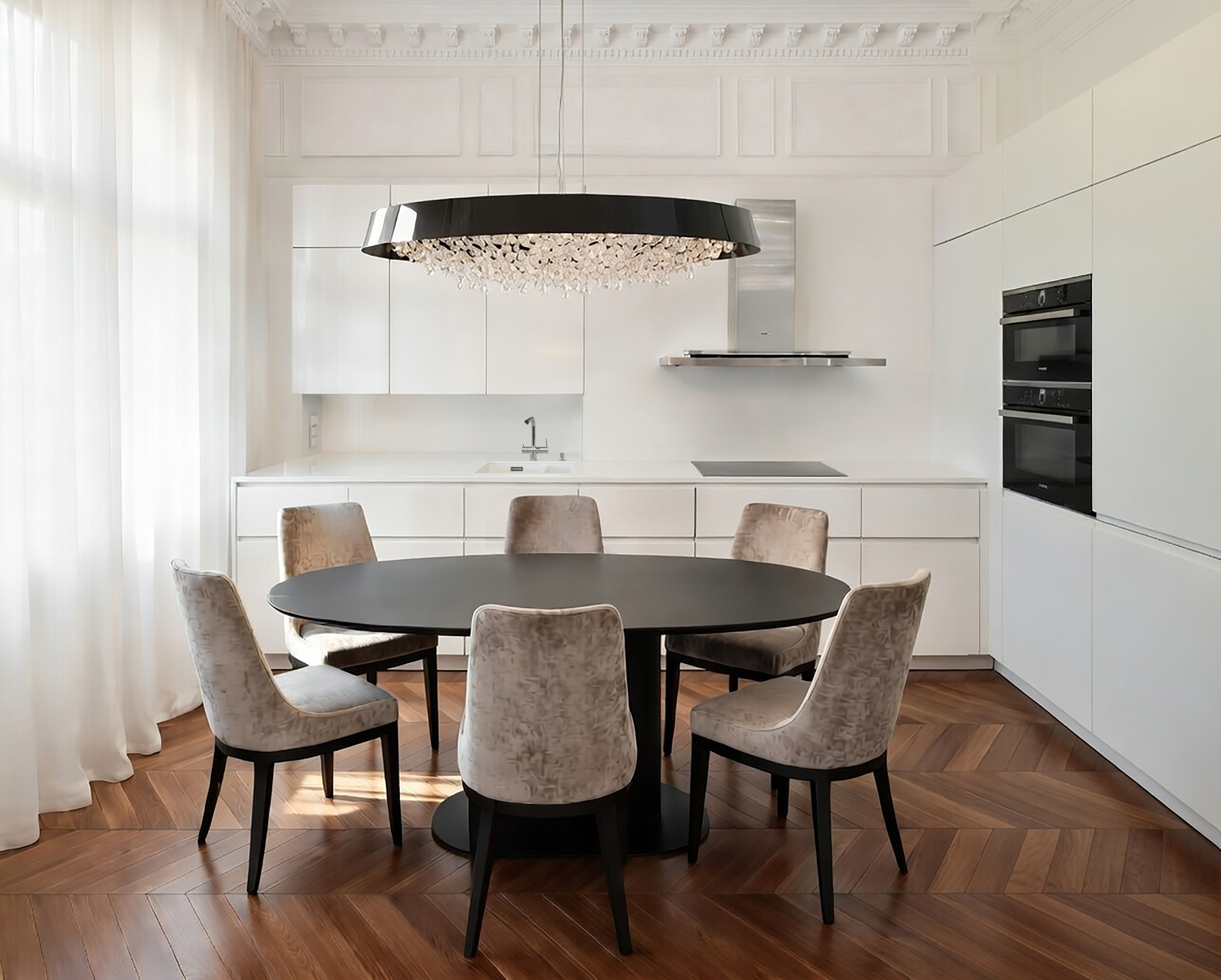 Обложка проекта: Реализованная квартира в Санкт-Петербурге. Фотографии.