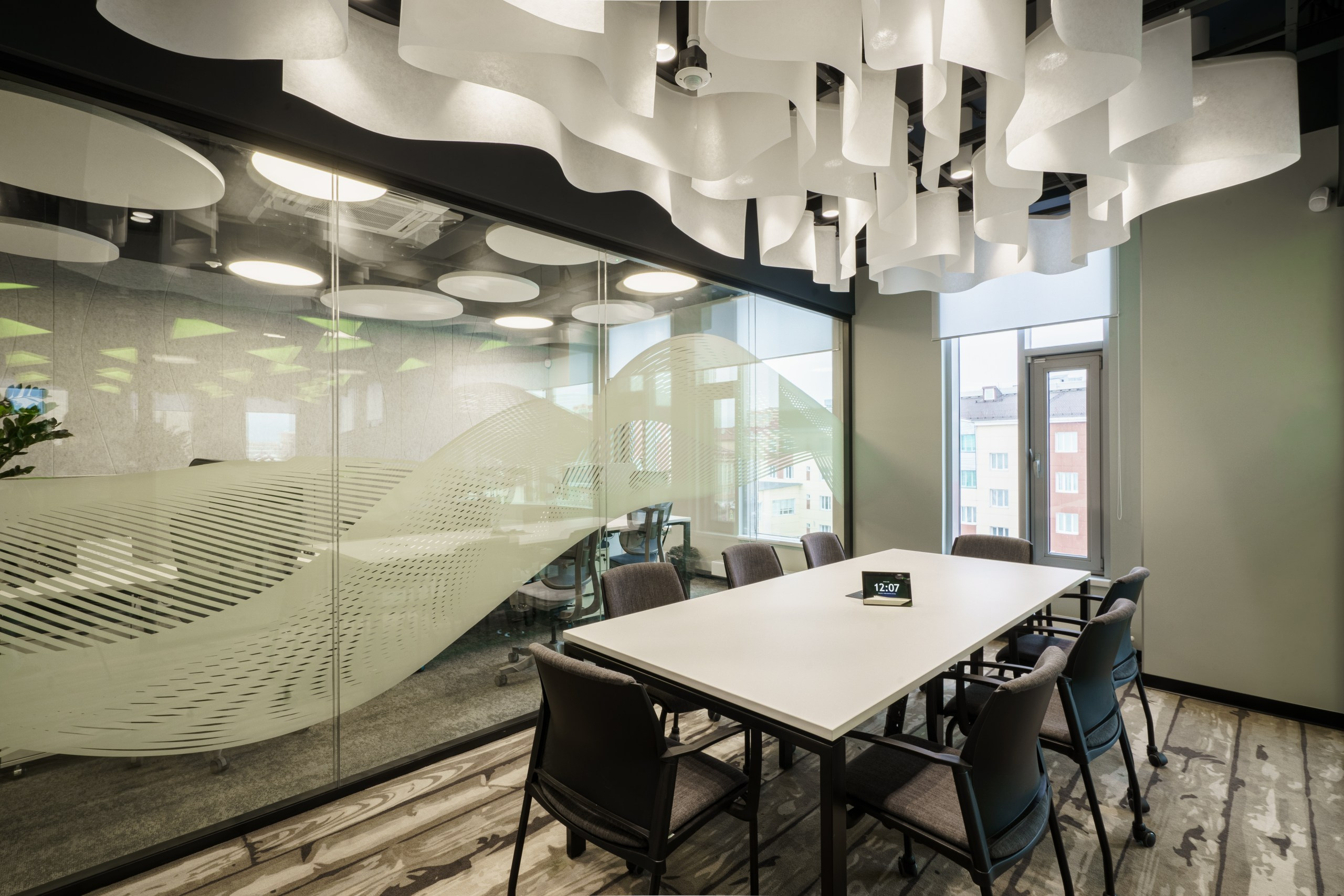 "Северное сияние" — новый облик офиса Сбербанка в Архангельске!