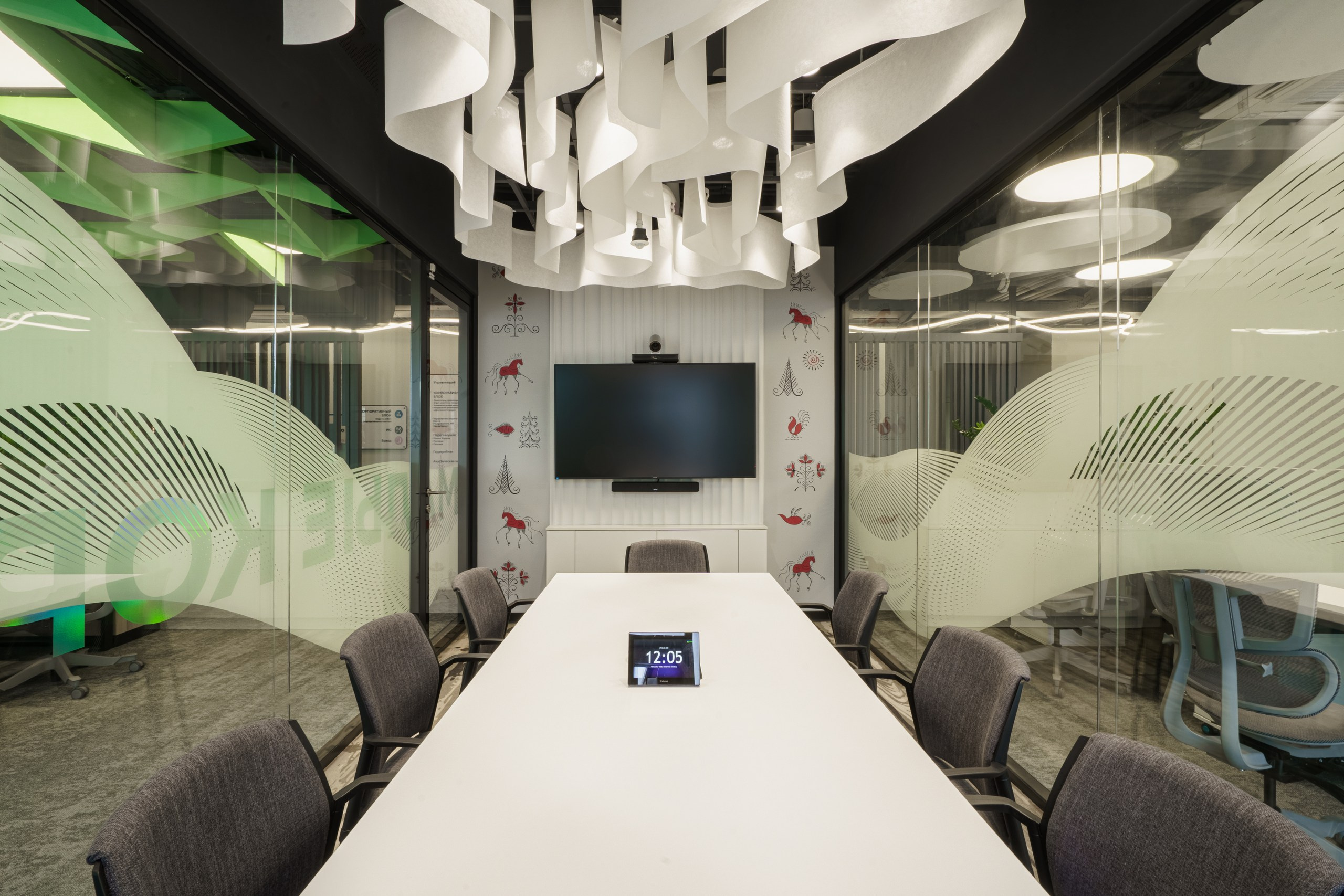 "Северное сияние" — новый облик офиса Сбербанка в Архангельске!