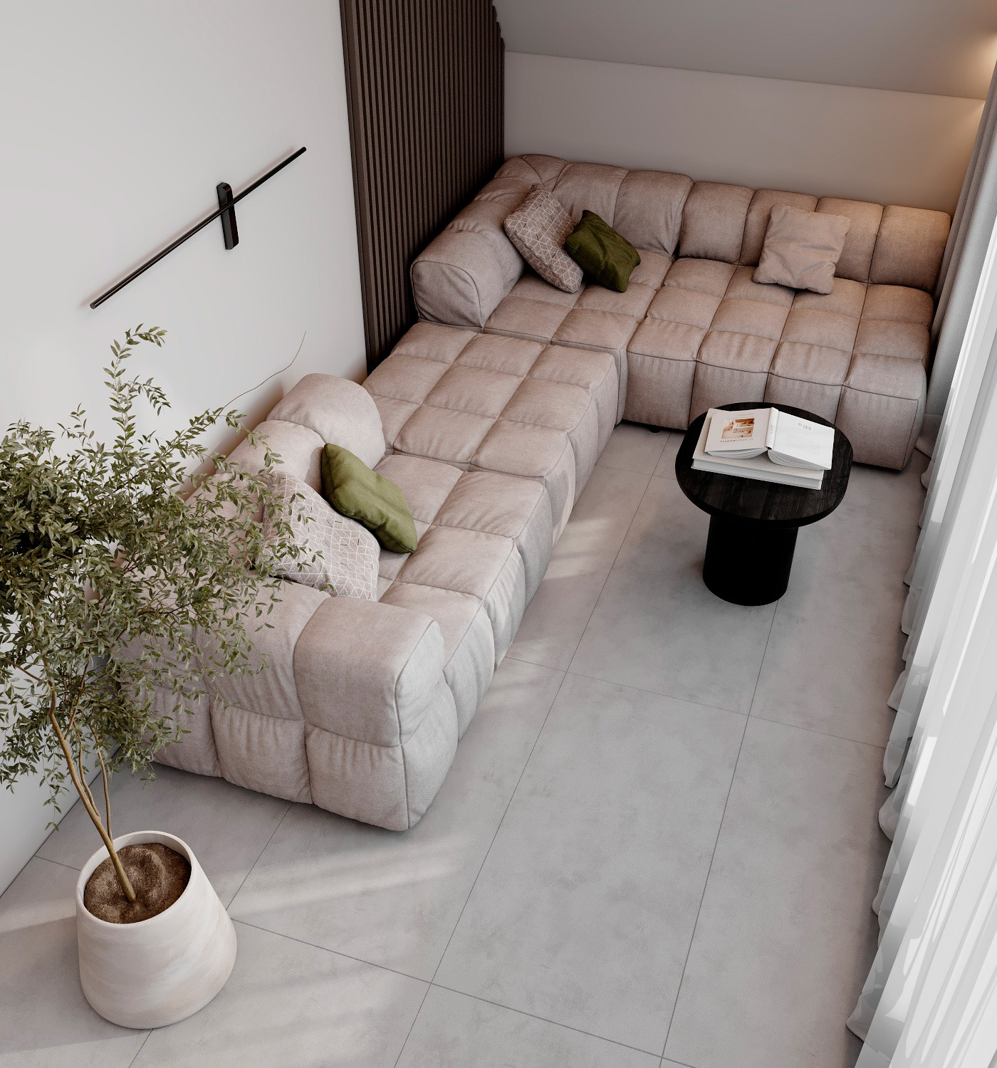 Двухуровневая квартира ЖК "Исток"