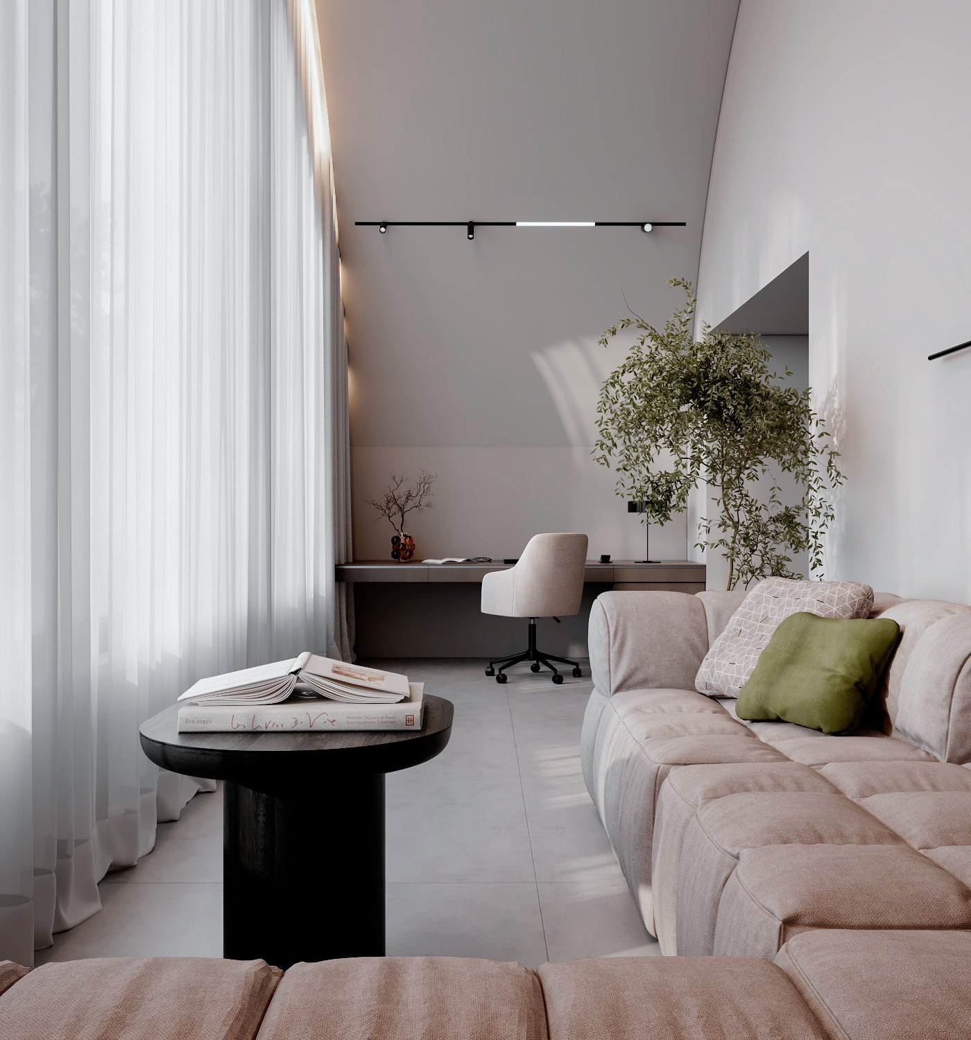 Двухуровневая квартира ЖК "Исток"