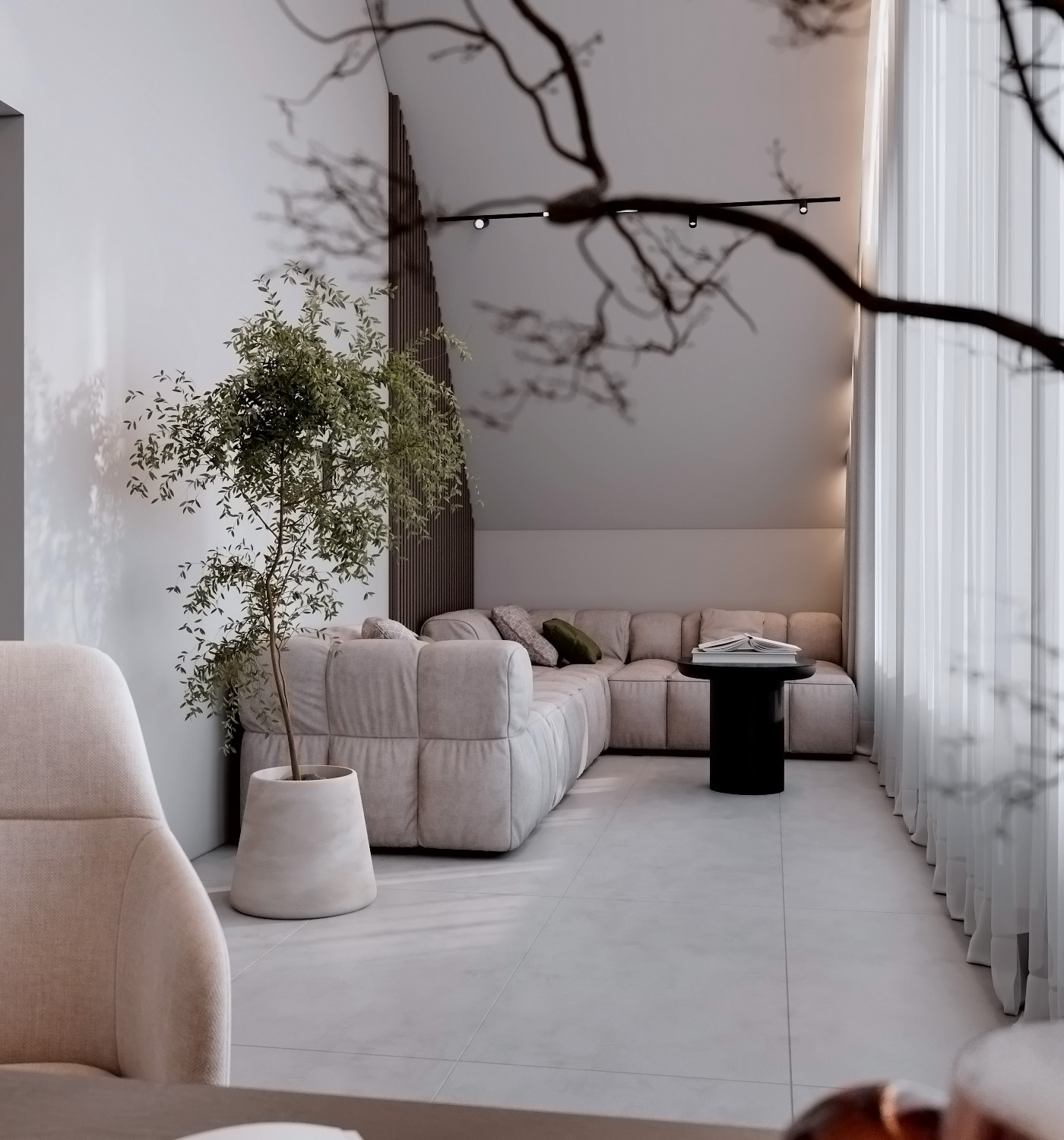 Двухуровневая квартира ЖК "Исток"