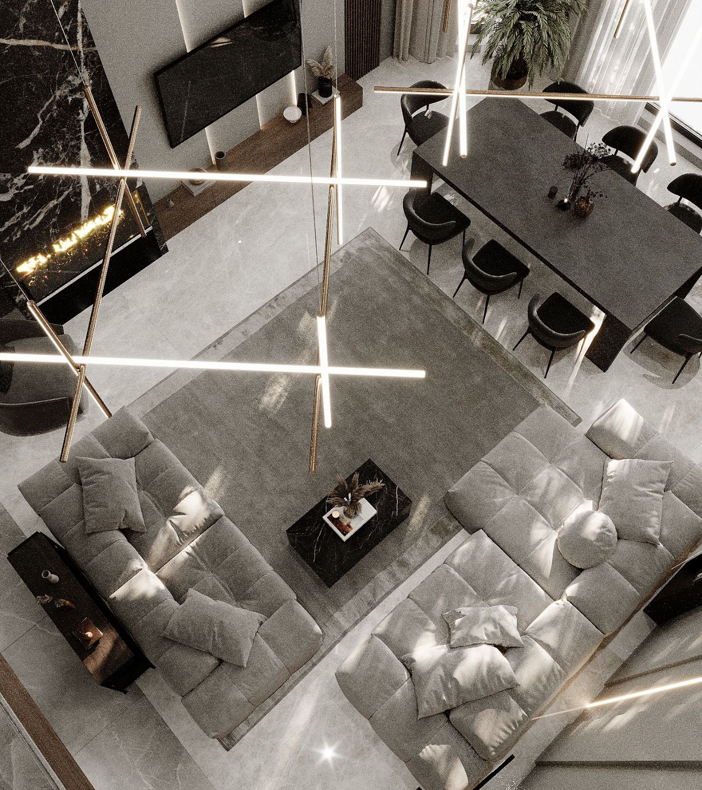 Двухуровневая квартира ЖК "Исток"