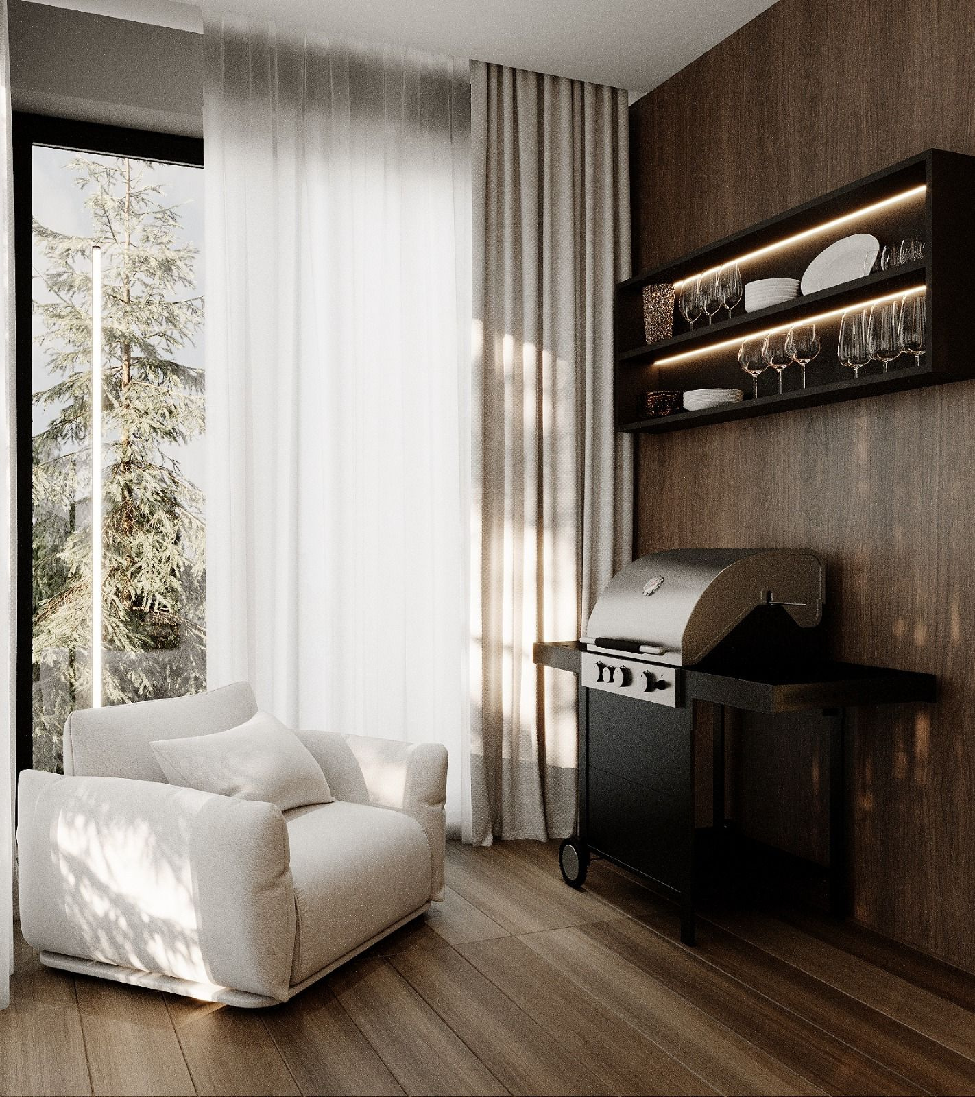 Двухуровневая квартира ЖК "Исток"