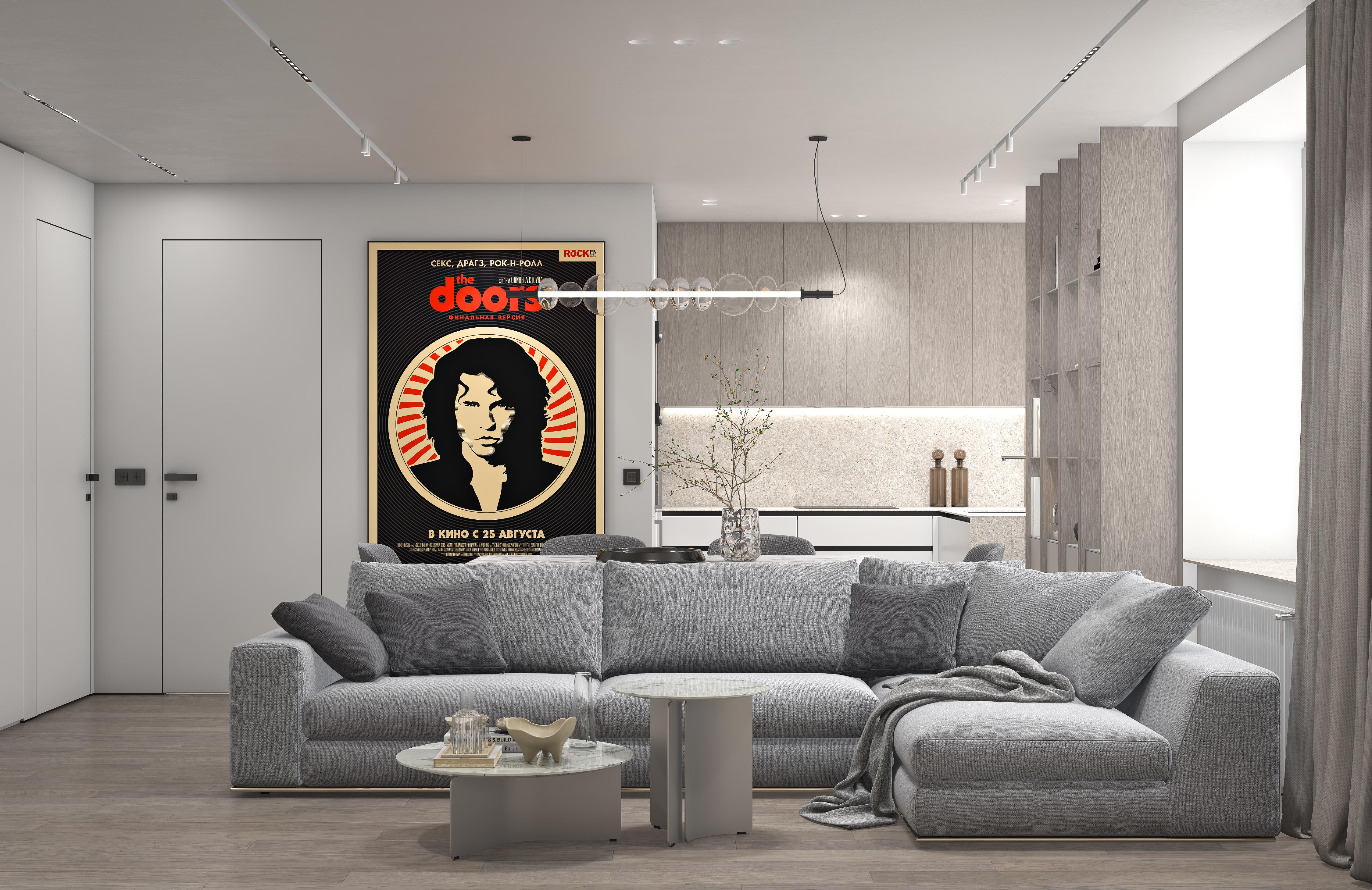 Обложка проекта: Серый манимализм