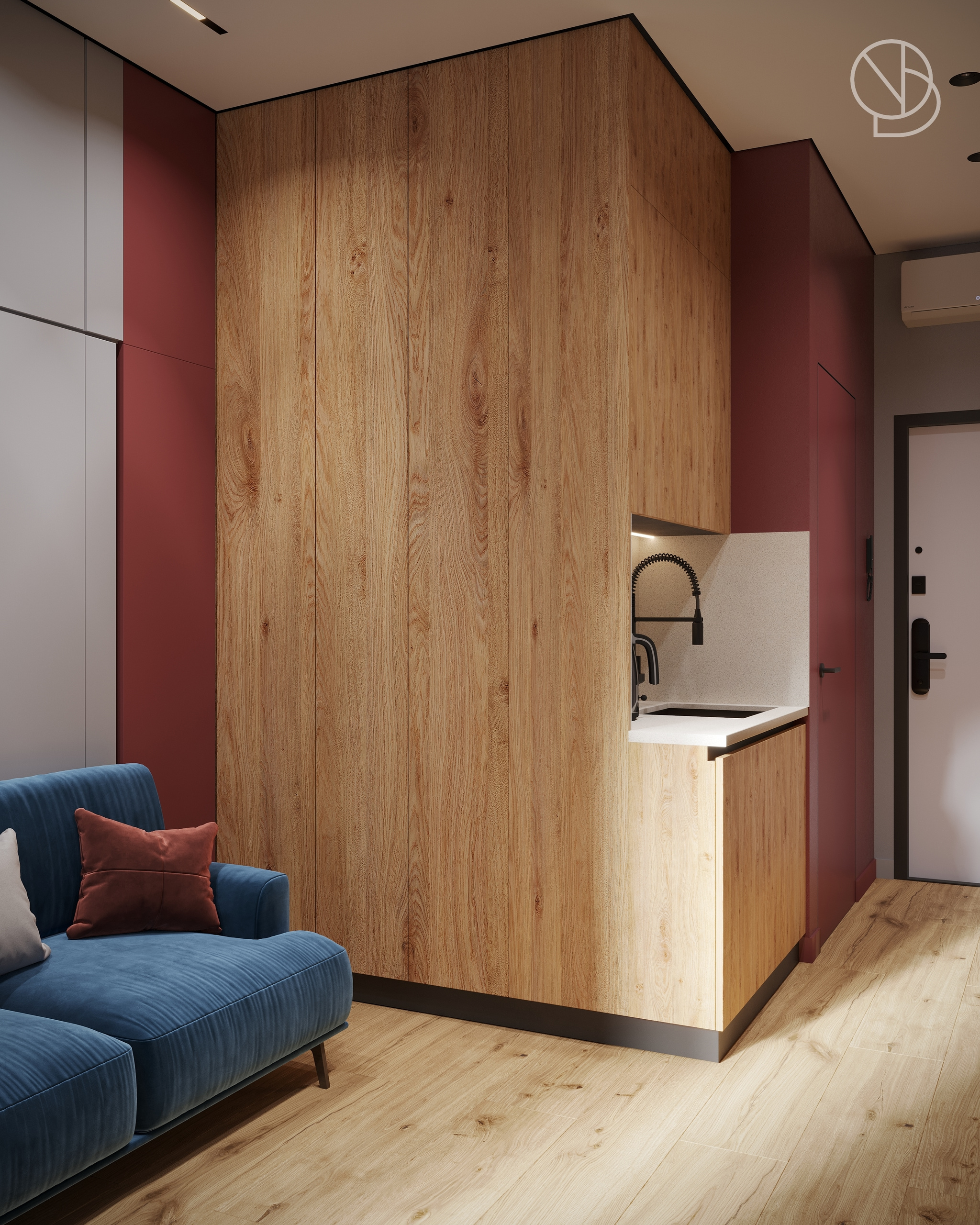 Дизайн-проект квартиры #98_ONE_D