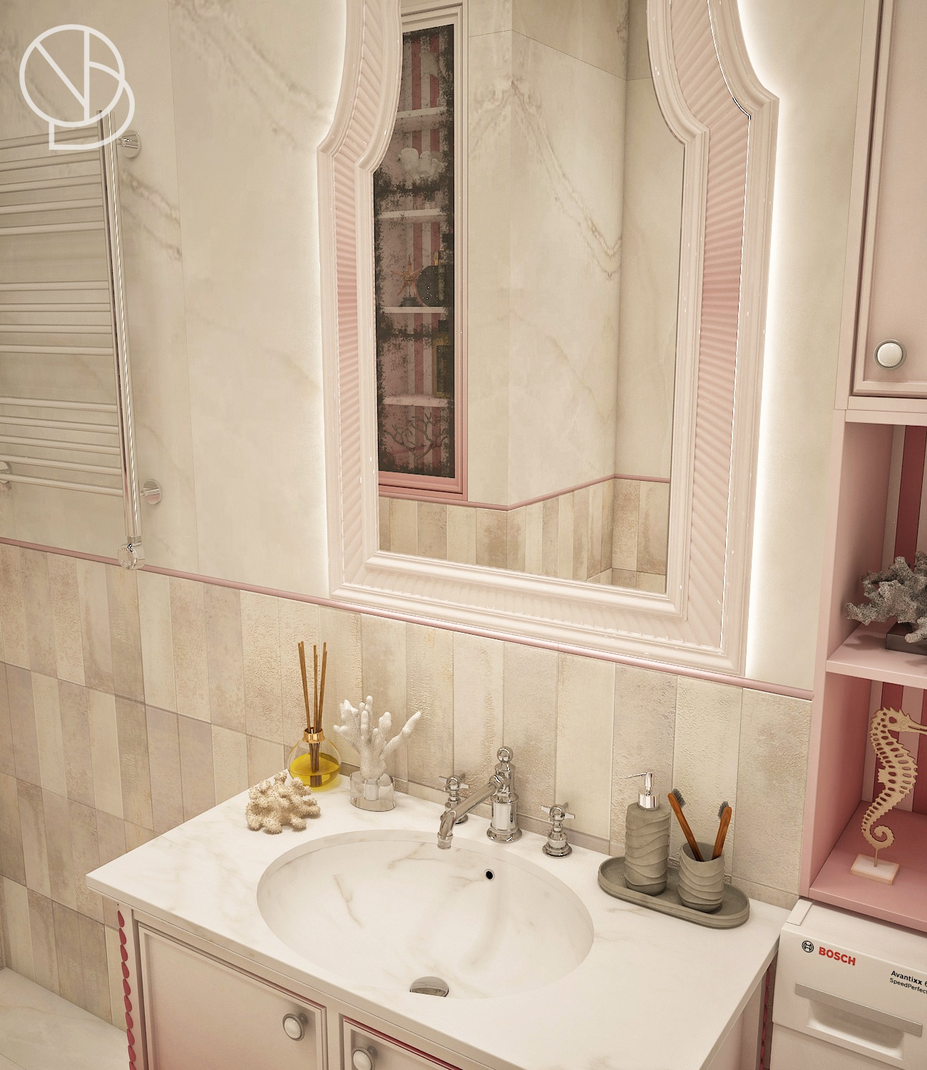 Проект квартиры для отдыха «Английский берег»